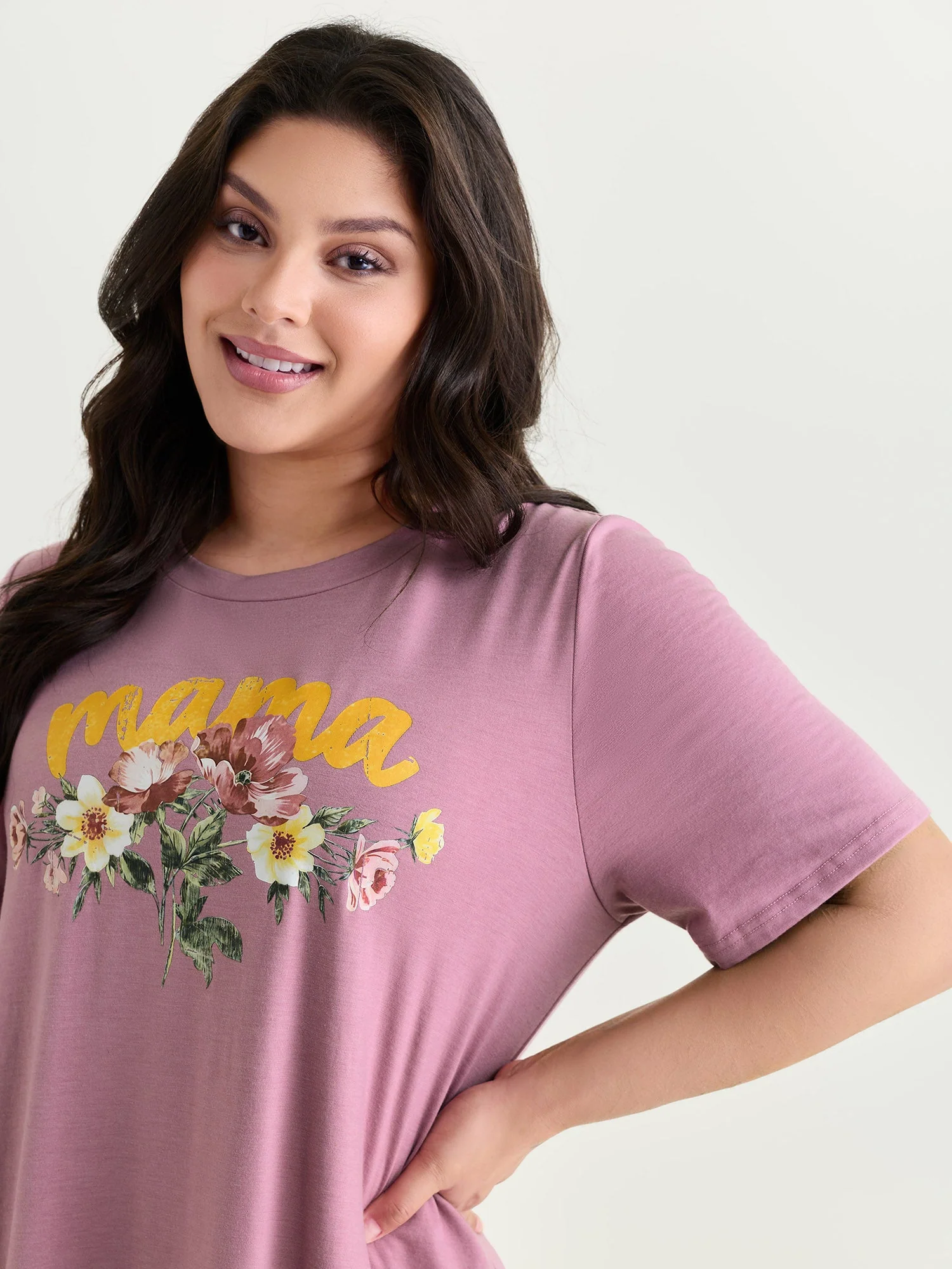 Supersoft Floral Print Lounge Dress