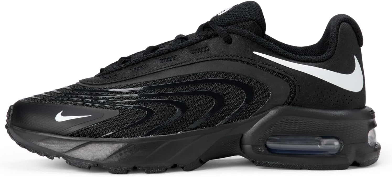 Nike Women's Air Max Fire Lifestyle Shoes, Black/White, 9.5
