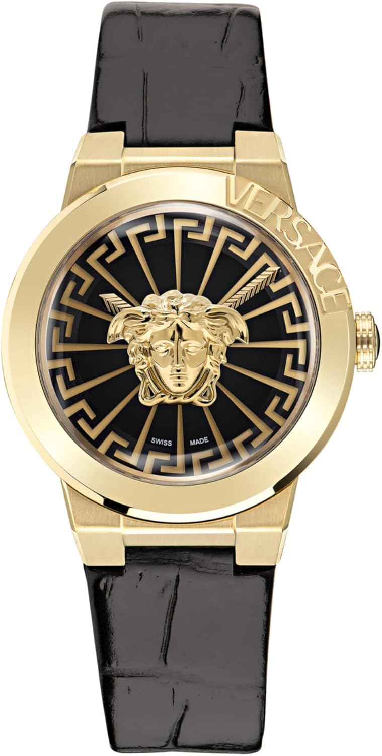 Versace Medusa Infinite Leather Watch