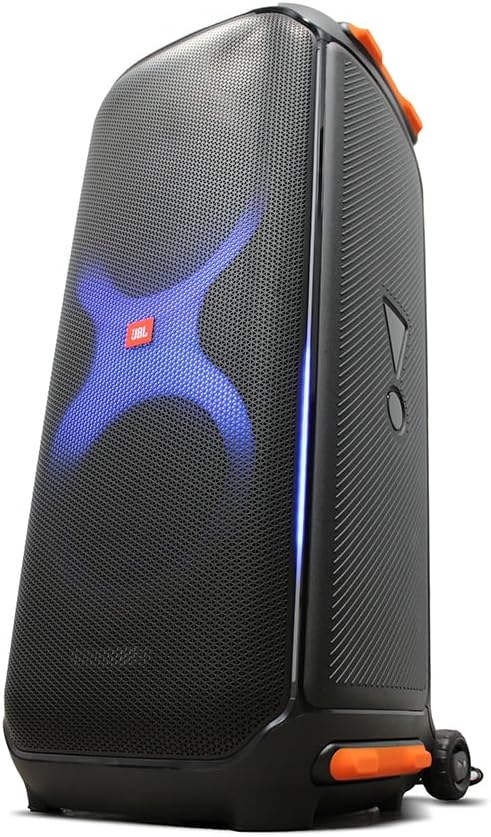 JBL PartyBox 710 800W Portable Wireless Bluetooth Speakers (Two Pack) Bundle with Extended Protection