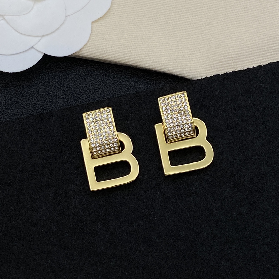 [TOP] BALENCIAGA Earrings - Gold