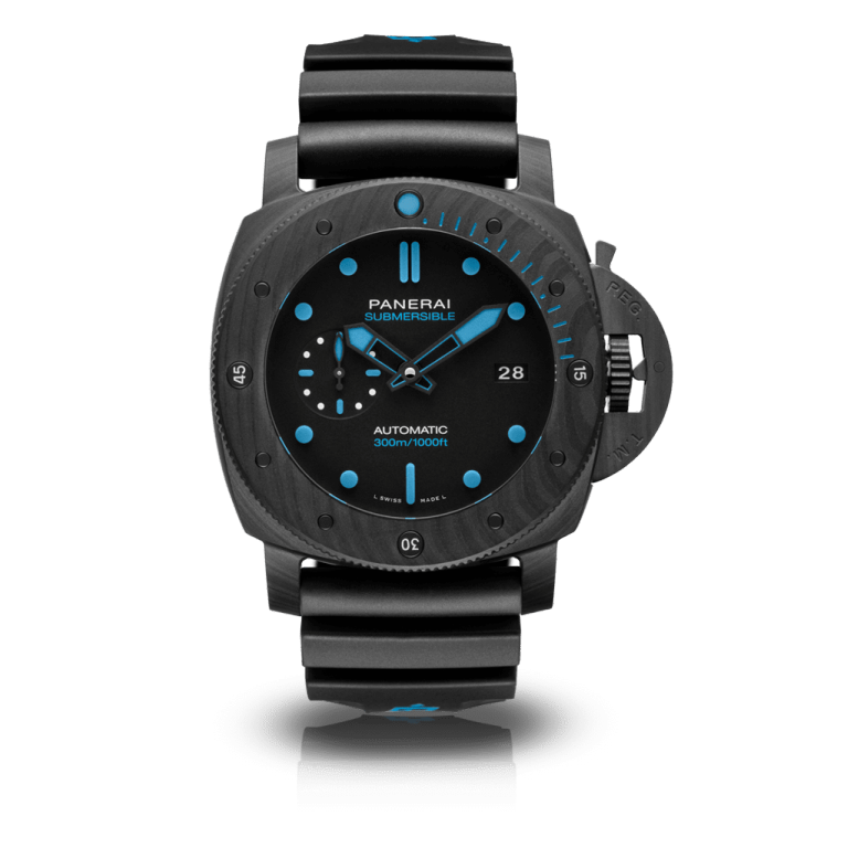 Submersible Full Black Mix Blue CarbotechTM 47mm