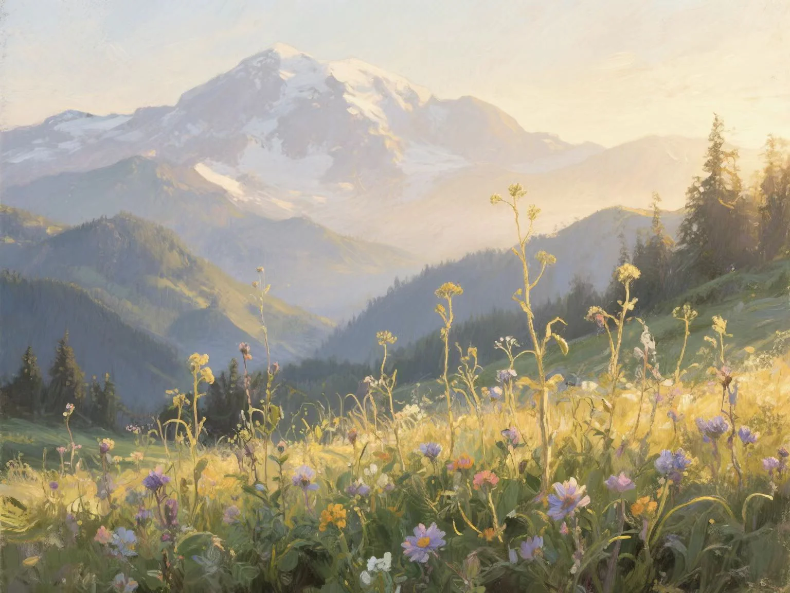 Green Fields and Fresh Breeze