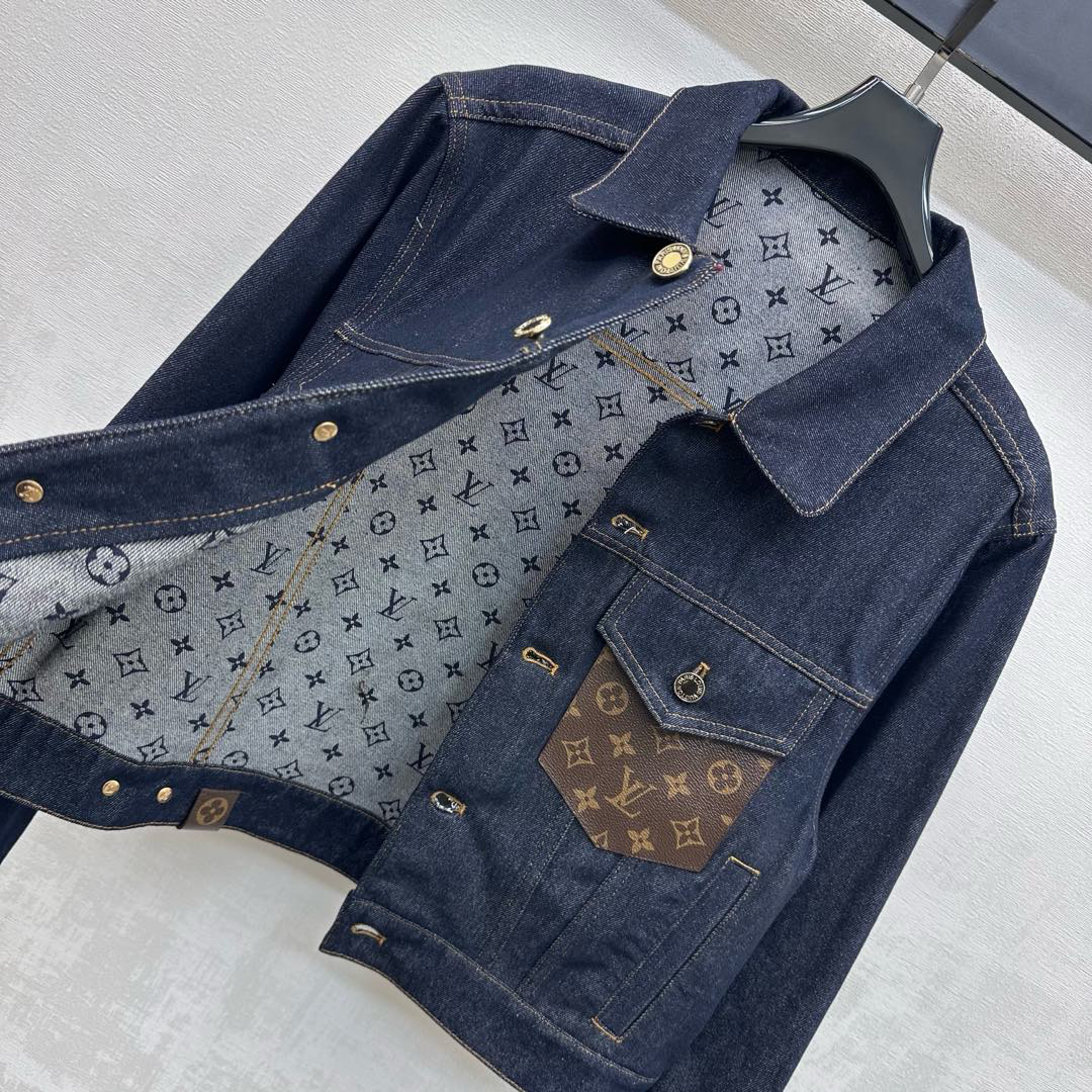 [TOP] Louis Vuitton LV  Jacket - Blue