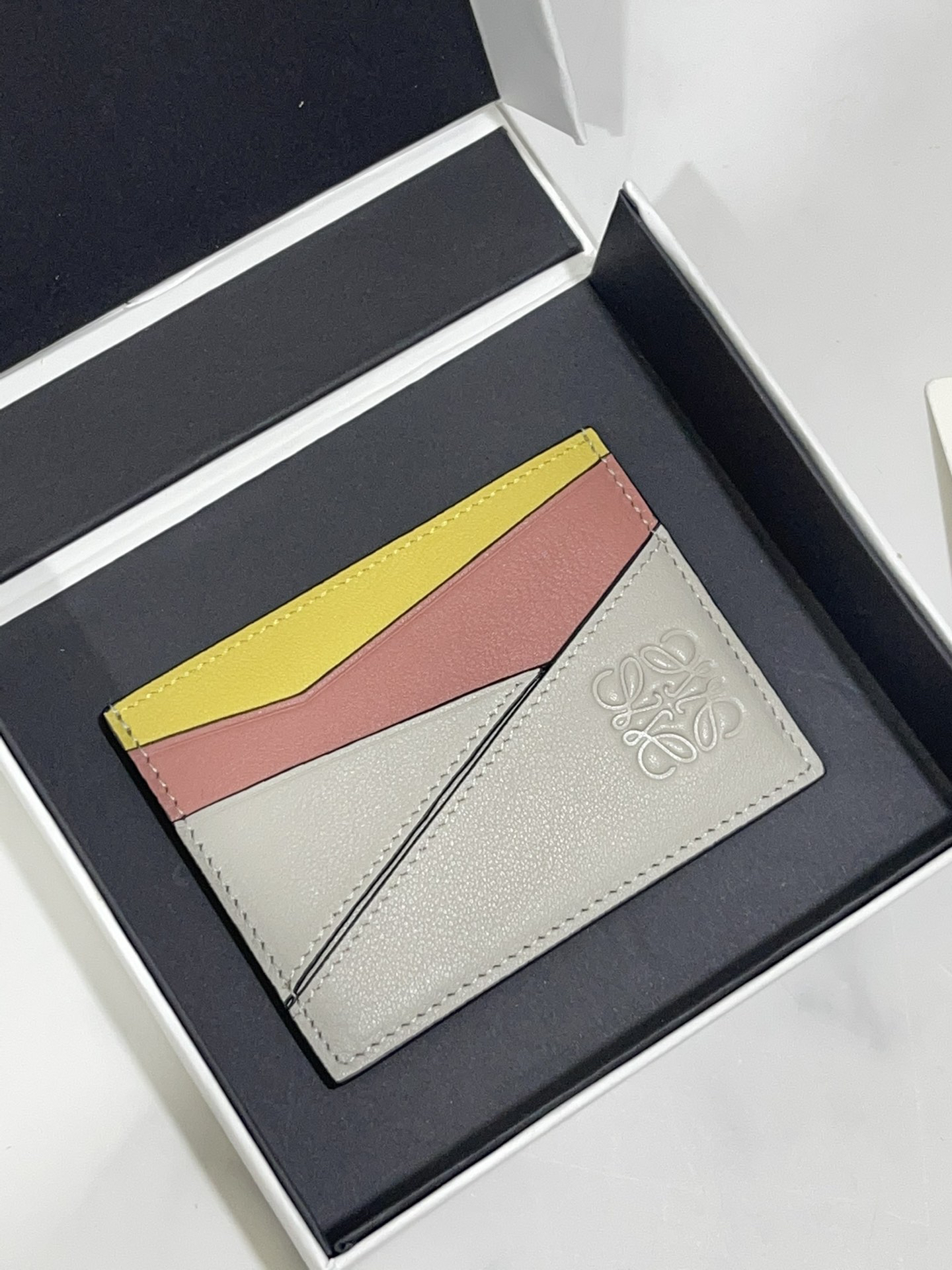 [TOP] LOEWE Card Holder 10.5*7.5cm - Grey