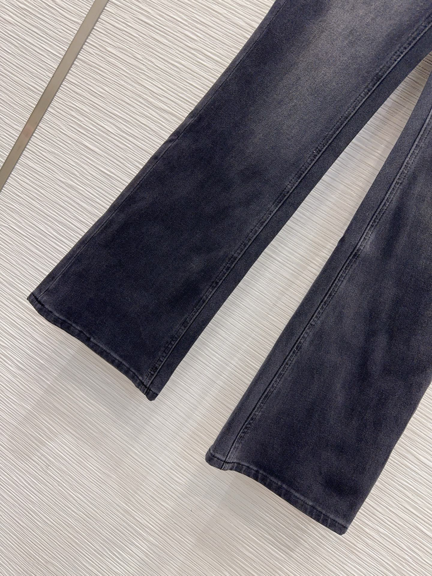 [TOP] Yves Saint Laurent YSL Pants - Black