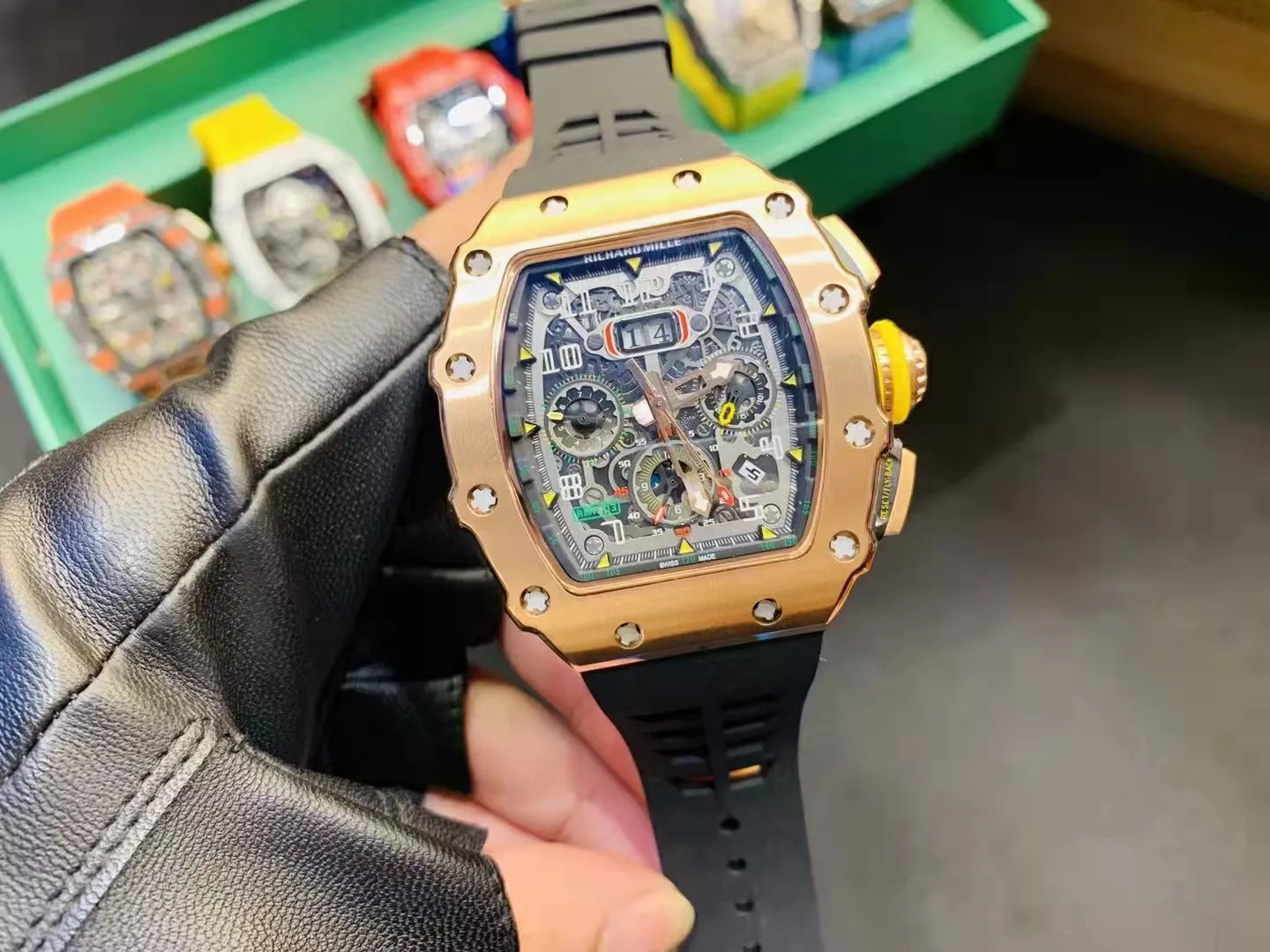 RM 11-03 Skeleton Titanium Rose Gold 41mm