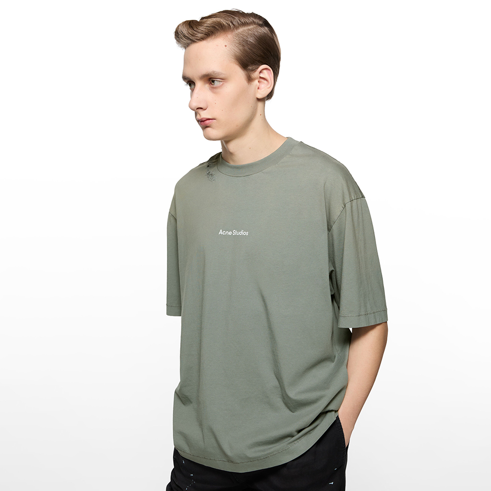 Acne Studios Mended Logo T-shirt #386789
