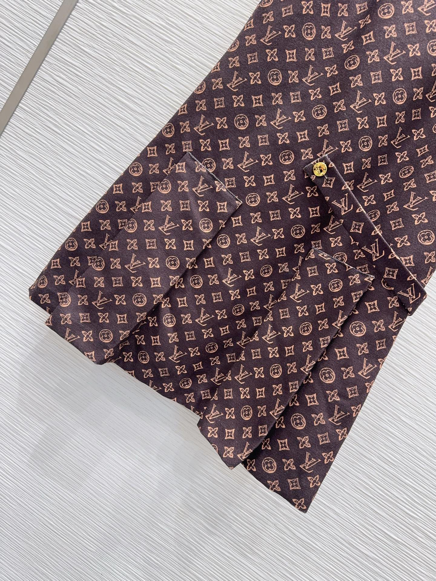 [TOP] Louis Vuitton LV Dress - Brown