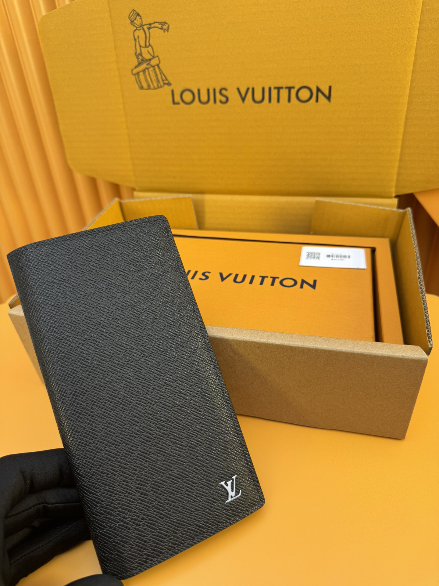 [TOP] Louis Vuitton LV Wallet 10x19x2cm - Black - 711 Luxury