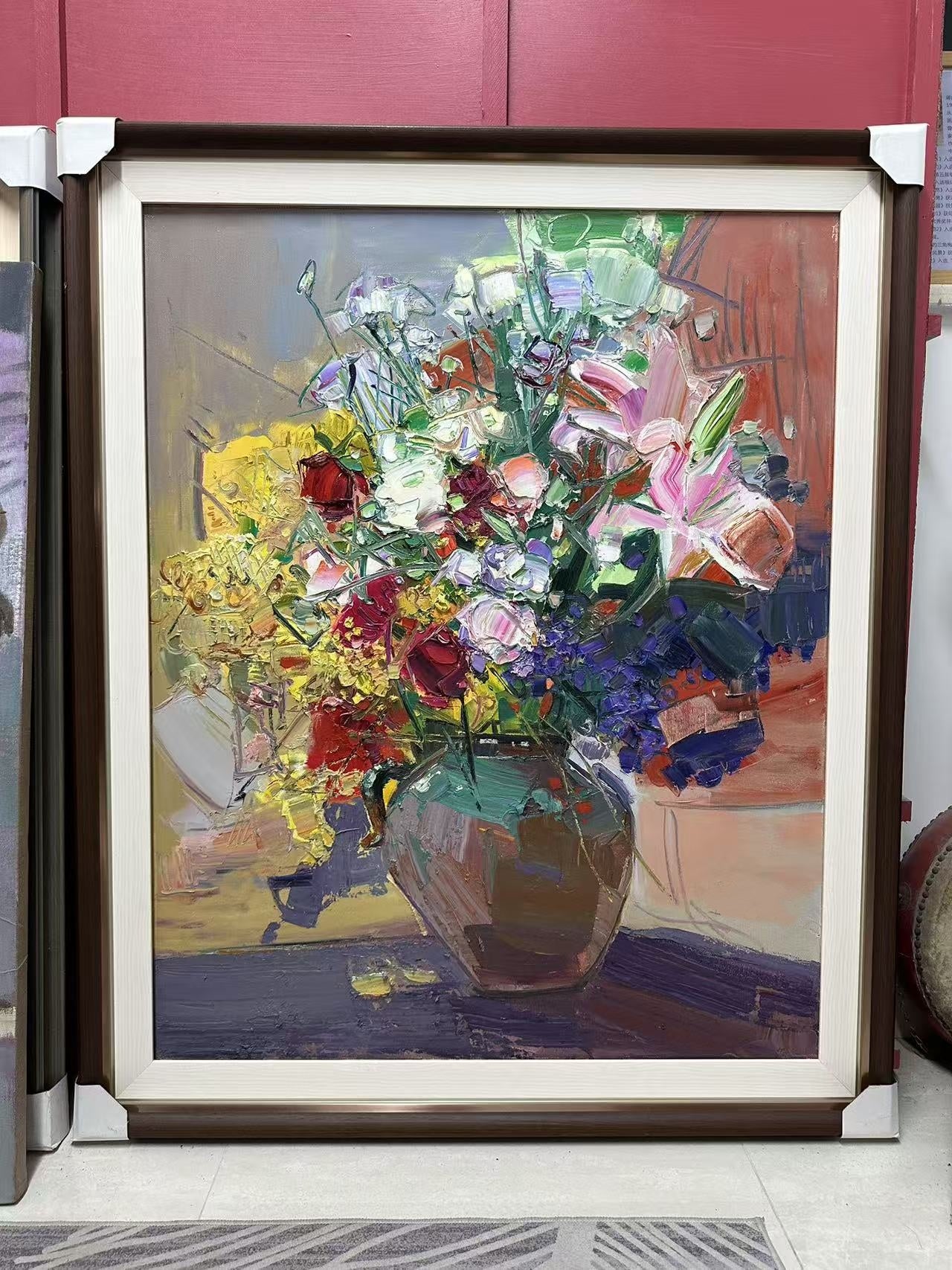 The flowers are quiet and beautiful