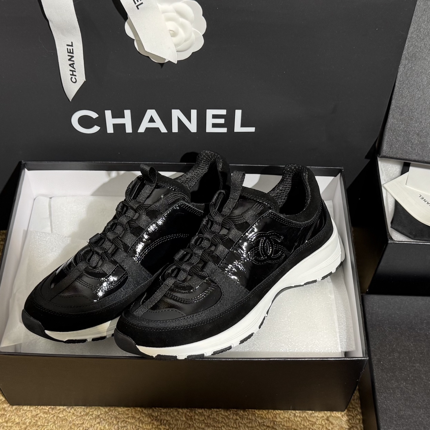 [TOP] CHANEL Sneakers - Black - 711 Luxury