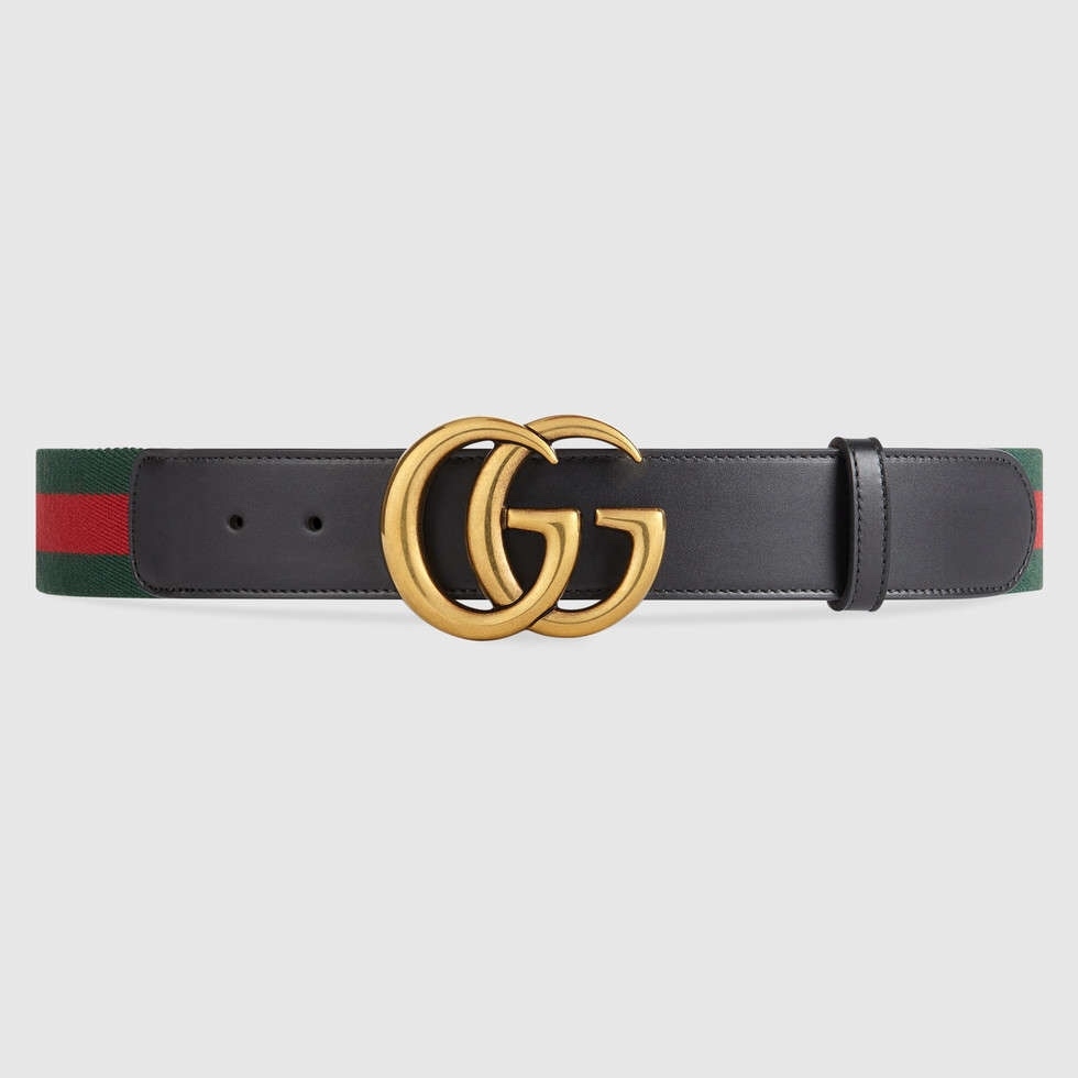 [TOP] GUCCI Men's Belt 3.8cm - Black - 711 Luxury