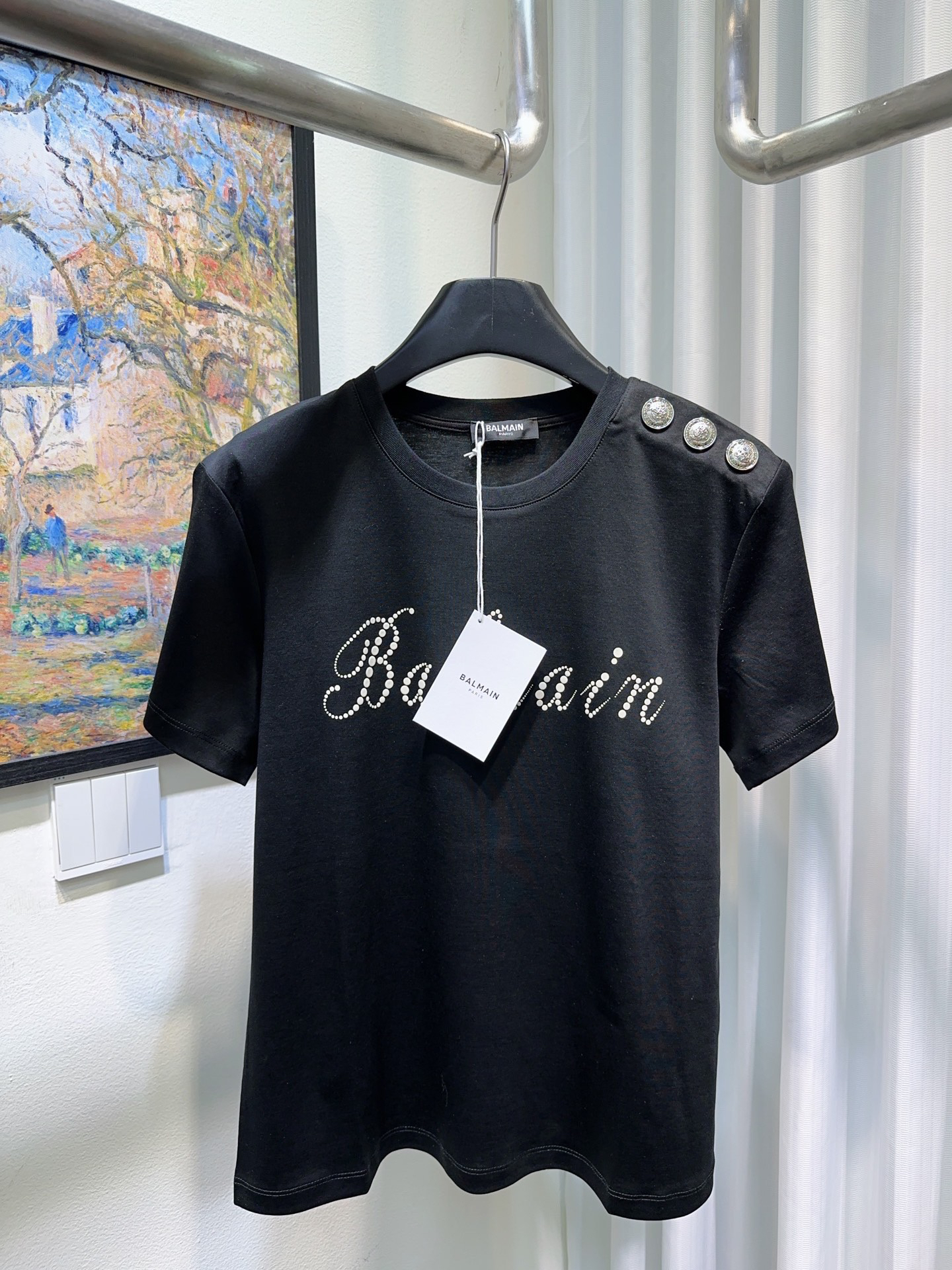 [TOP] Balmain T-shirt - Black