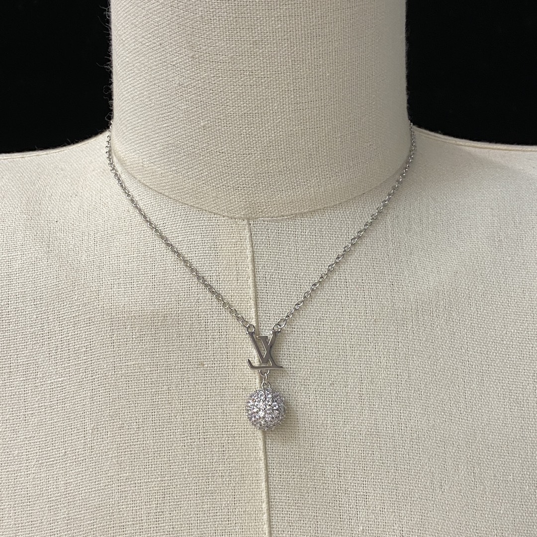 [TOP] Louis Vuitton LV Necklace - 2 Color
