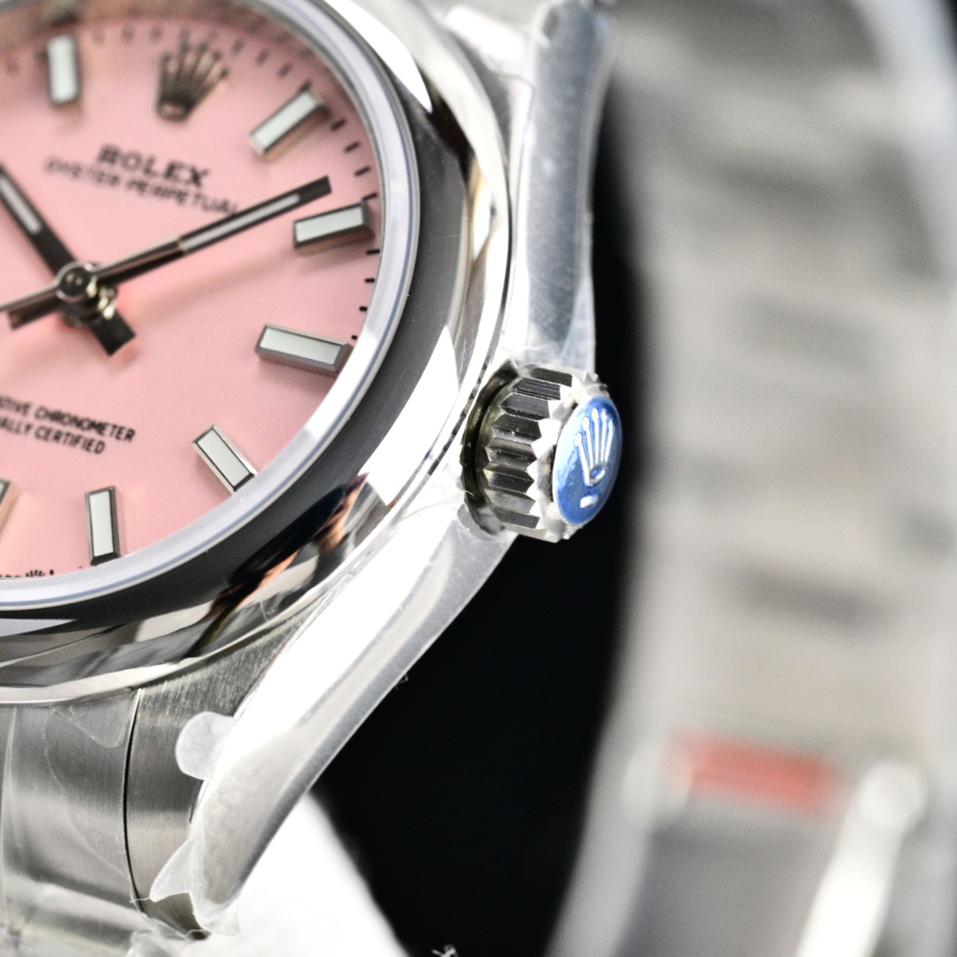 [TOP] ROLEX Watch 28mm - Pink