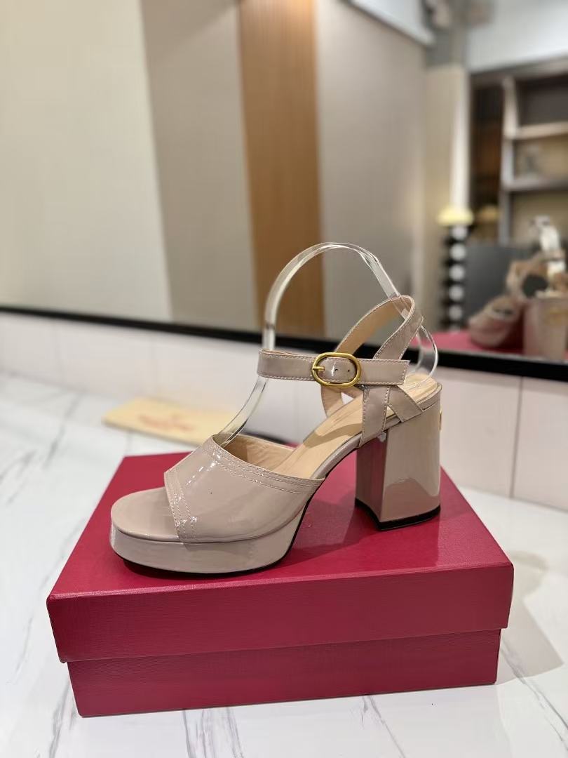 [TOP] VALENTINO High-heeled Shoes  - Beige - 711 Luxury