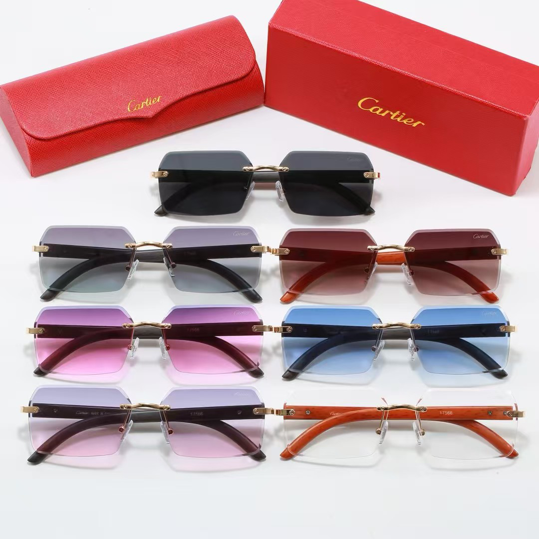 [TOP] Cartier Sunglasses - 7 Colors - 711 Luxury