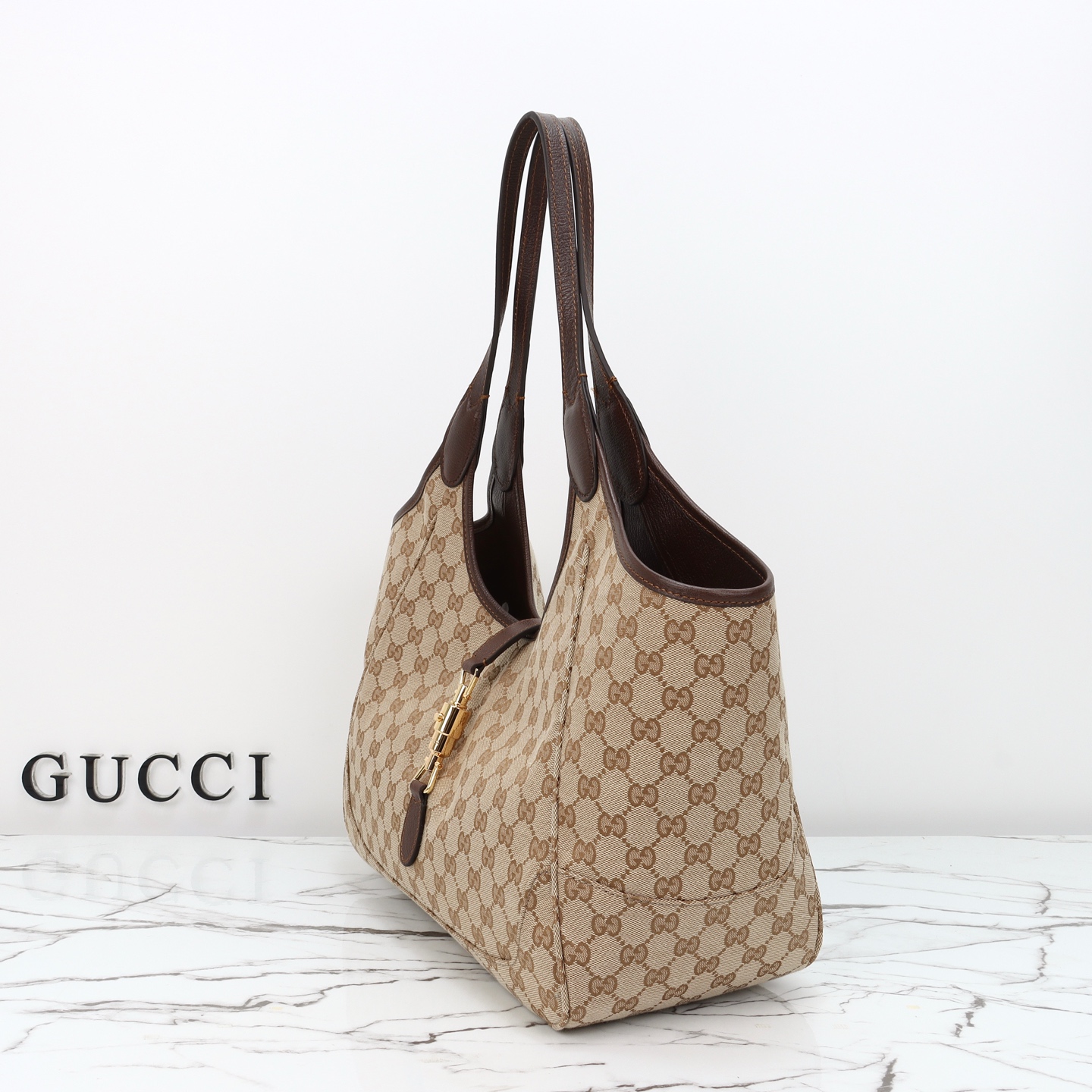 [TOP] GUCCI  Tote bag 35×28×15cm - Brown - 711 Luxury