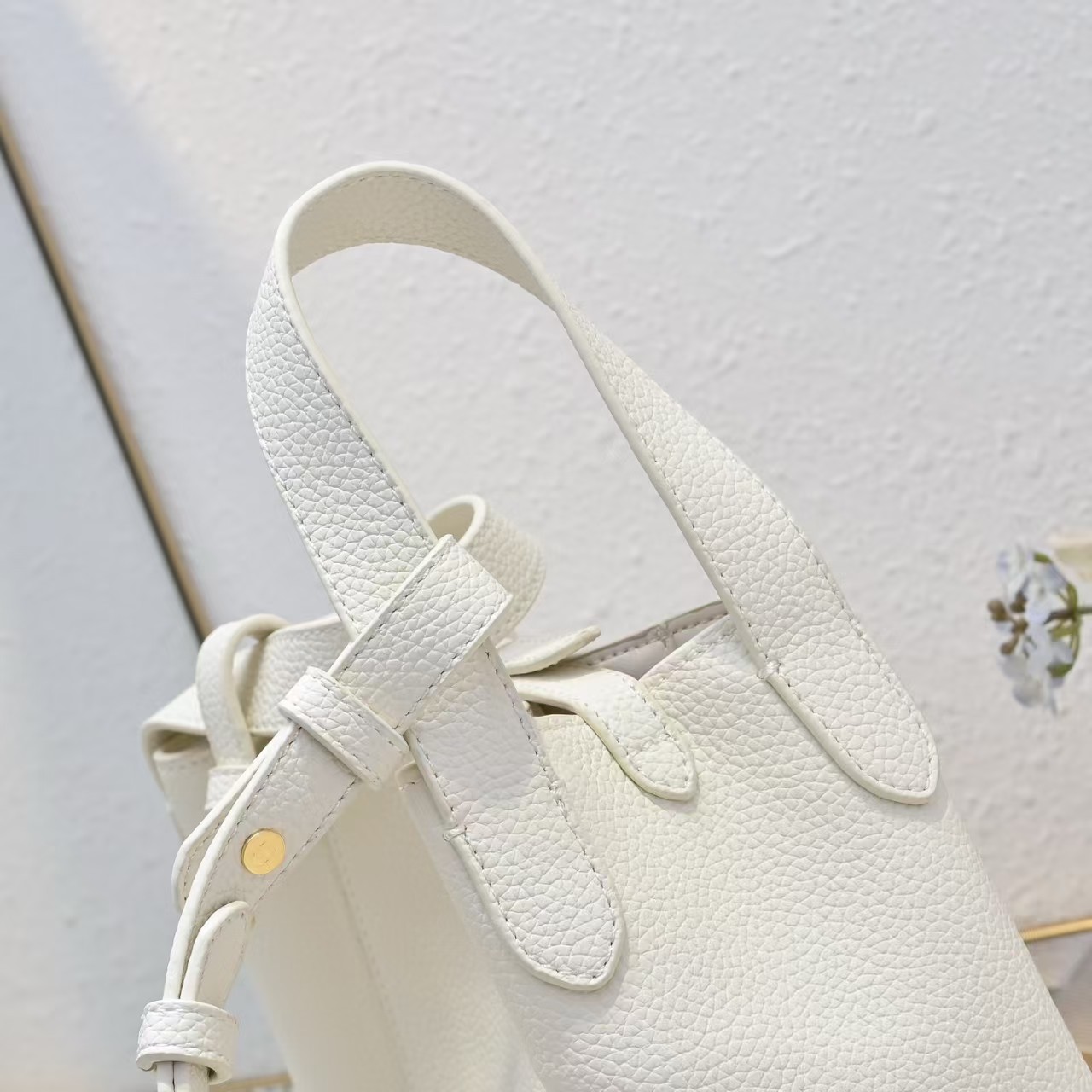 [TOP] Christian Dior CD Signature  Hobo Bag 21*19*11cm - White - 711 Luxury