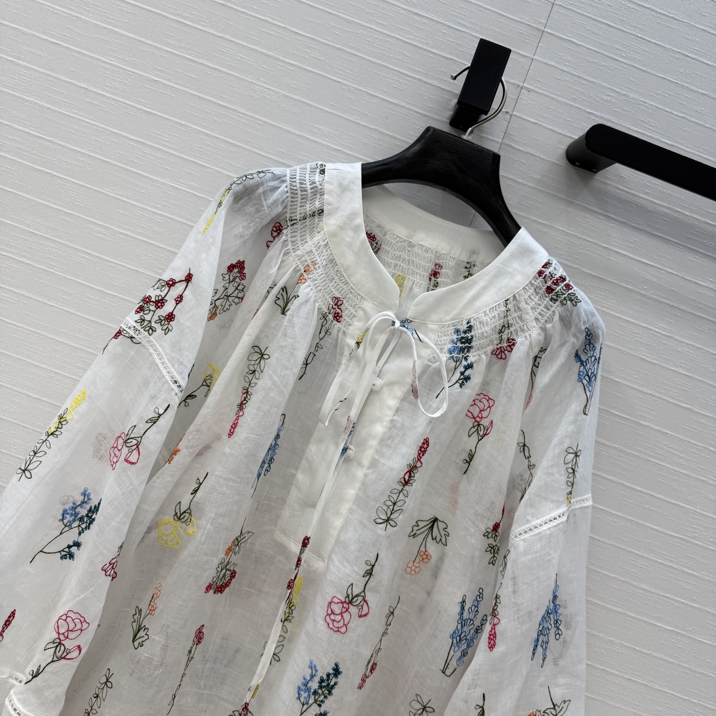 [TOP] ZIMMERMANN Silk and Cotton Shirt - White - 711 Luxury