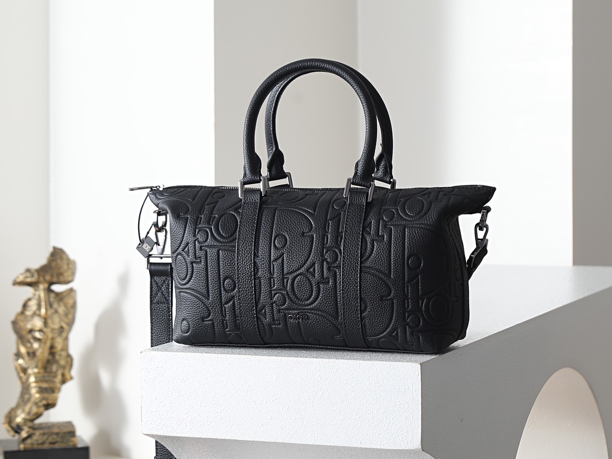 [TOP] Christian Dior Men's Dior Gravity Bag 31 x 18 x 12 cm - Black - 711 Luxury