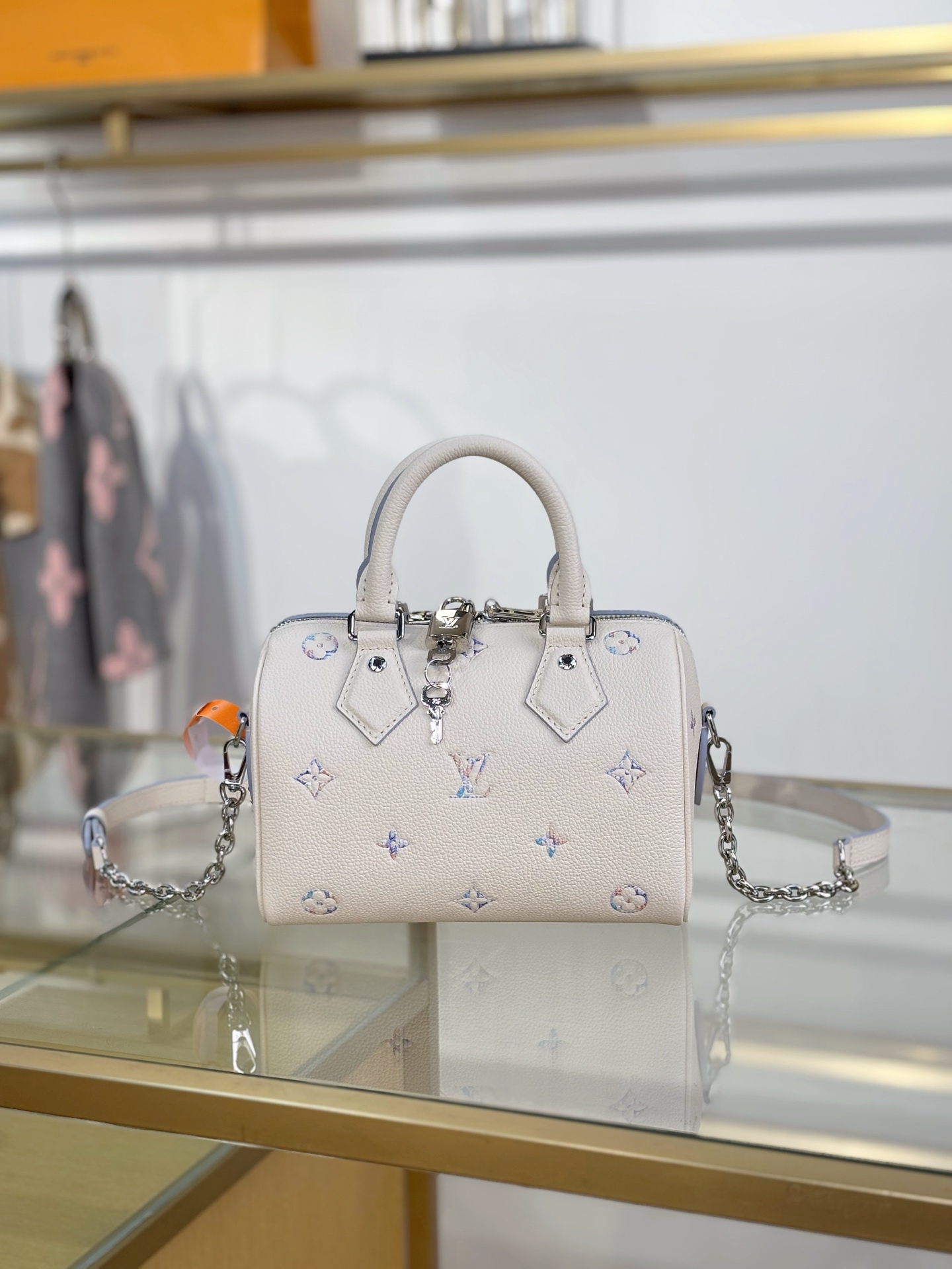 Louis Vuitton Bag LOUIS VUITTON Speedy Bandoulière 20 Monogram Empreinte Leather Handbags #393333 View 2 | Nigo Office