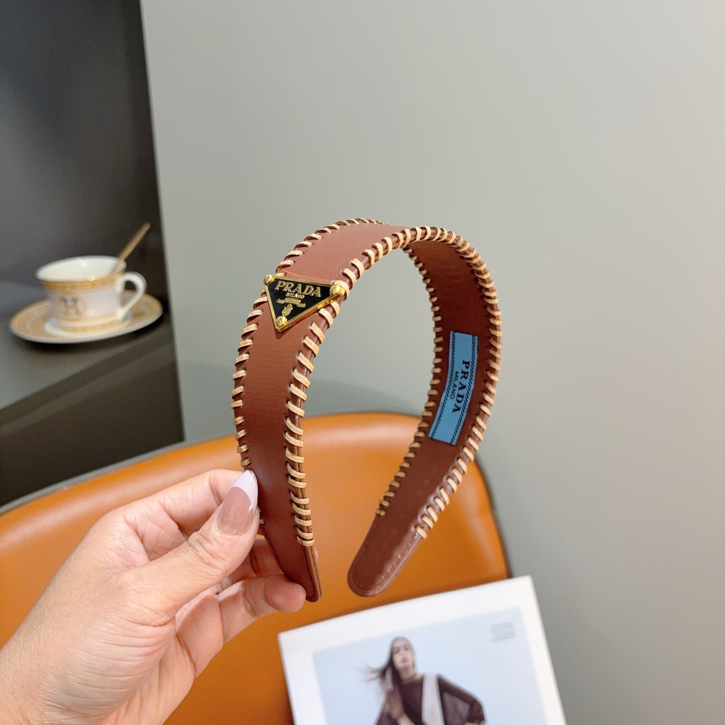 [TOP] PRADA Hairband - 2 Colors - 711 Luxury