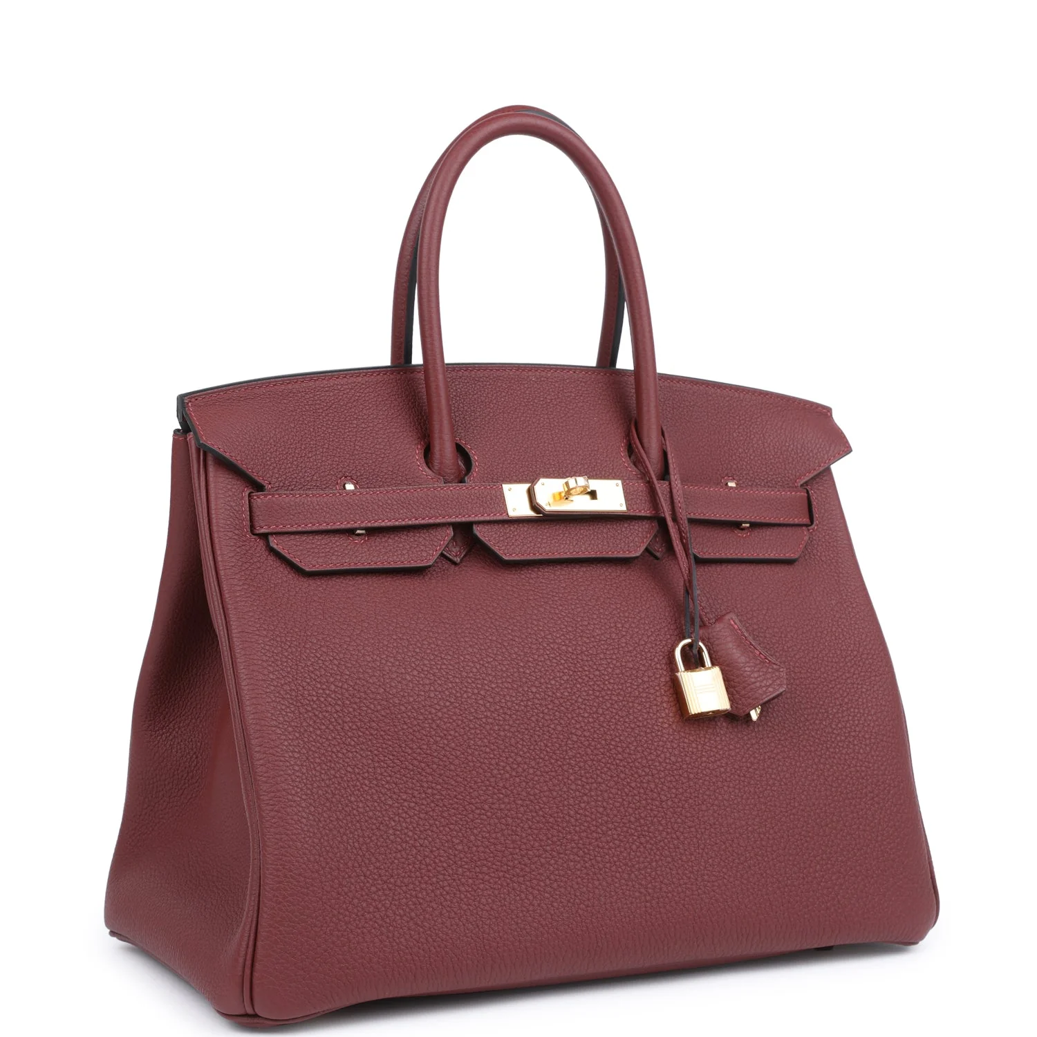 Hermes BirkinRouge H Togo Gold Hardware