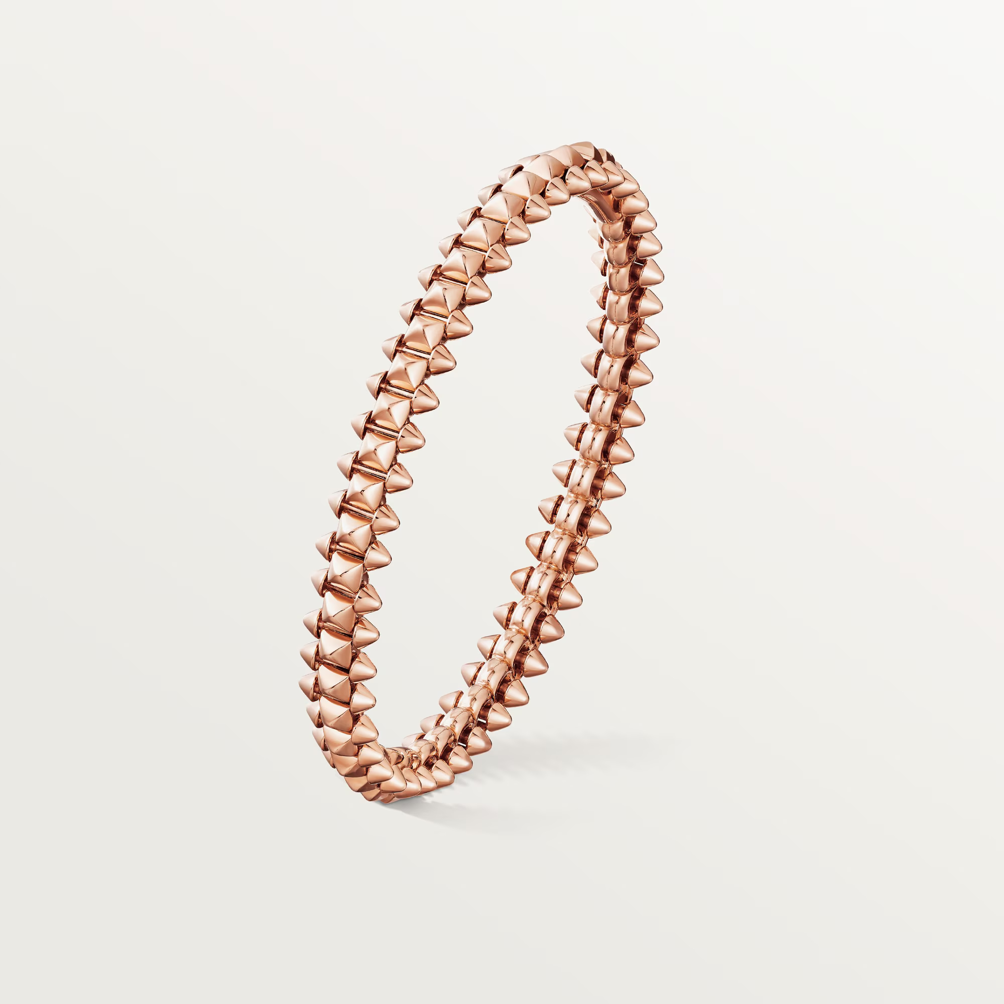 Carty Bullet Bracelet, Rose Gold, Medium Model