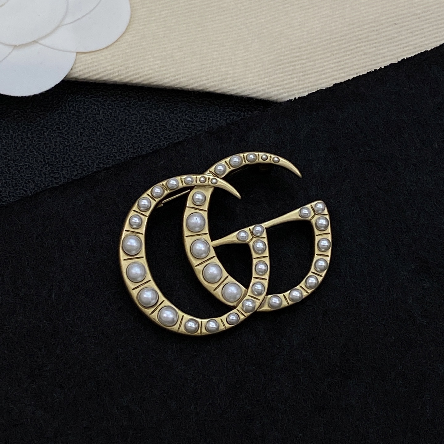 [TOP] GUCCI GG Brooch - 2 Colors - 711 Luxury