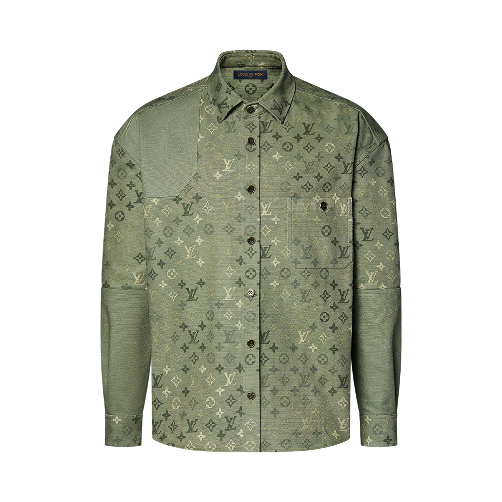 Louis Vuitton Clothing LOUIS VUITTON Monogram Workwear Overshirt 1AJC49 #394177 | Nigo Office