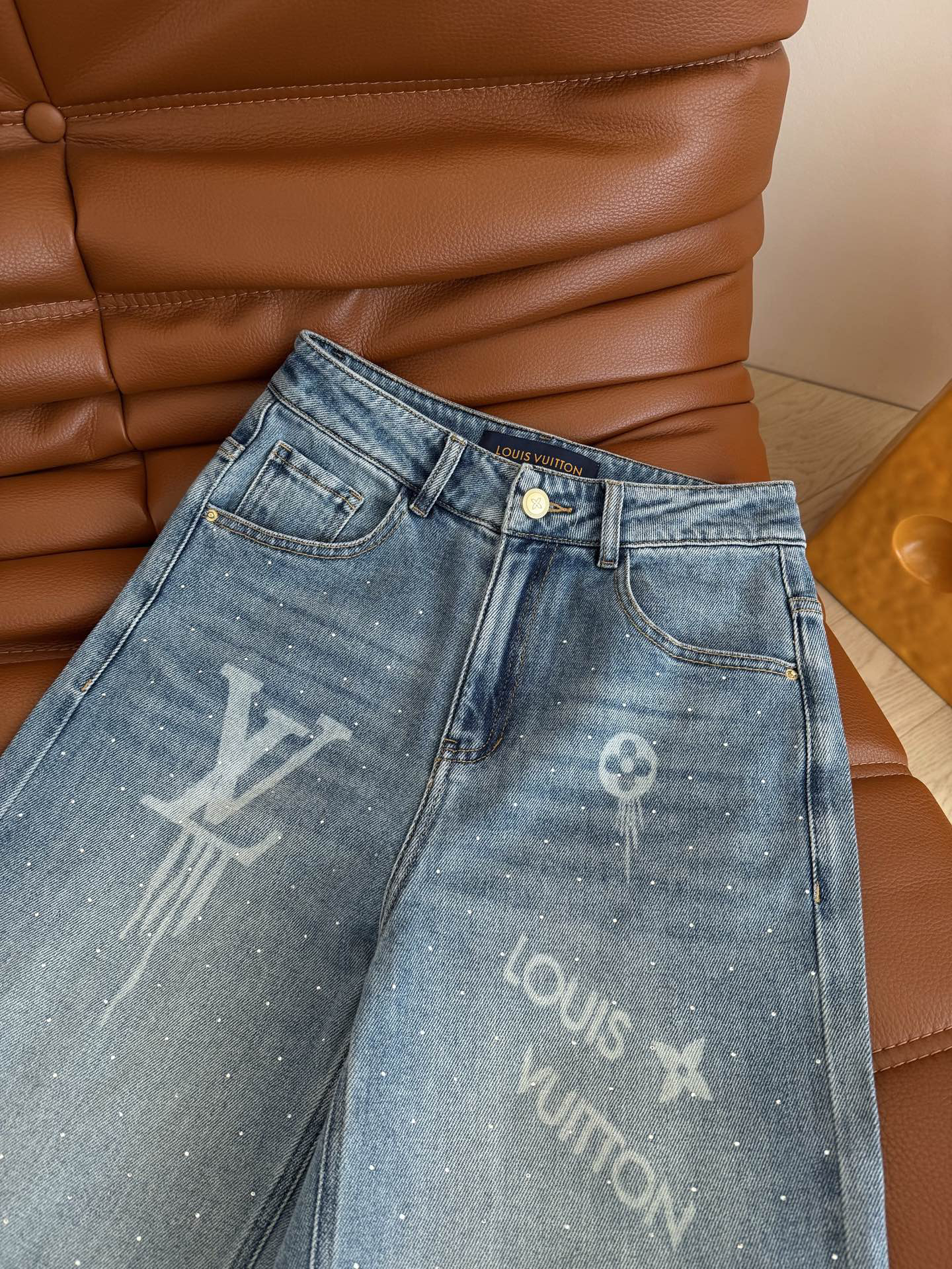 [TOP] Louis Vuitton LV  Pants -Blue