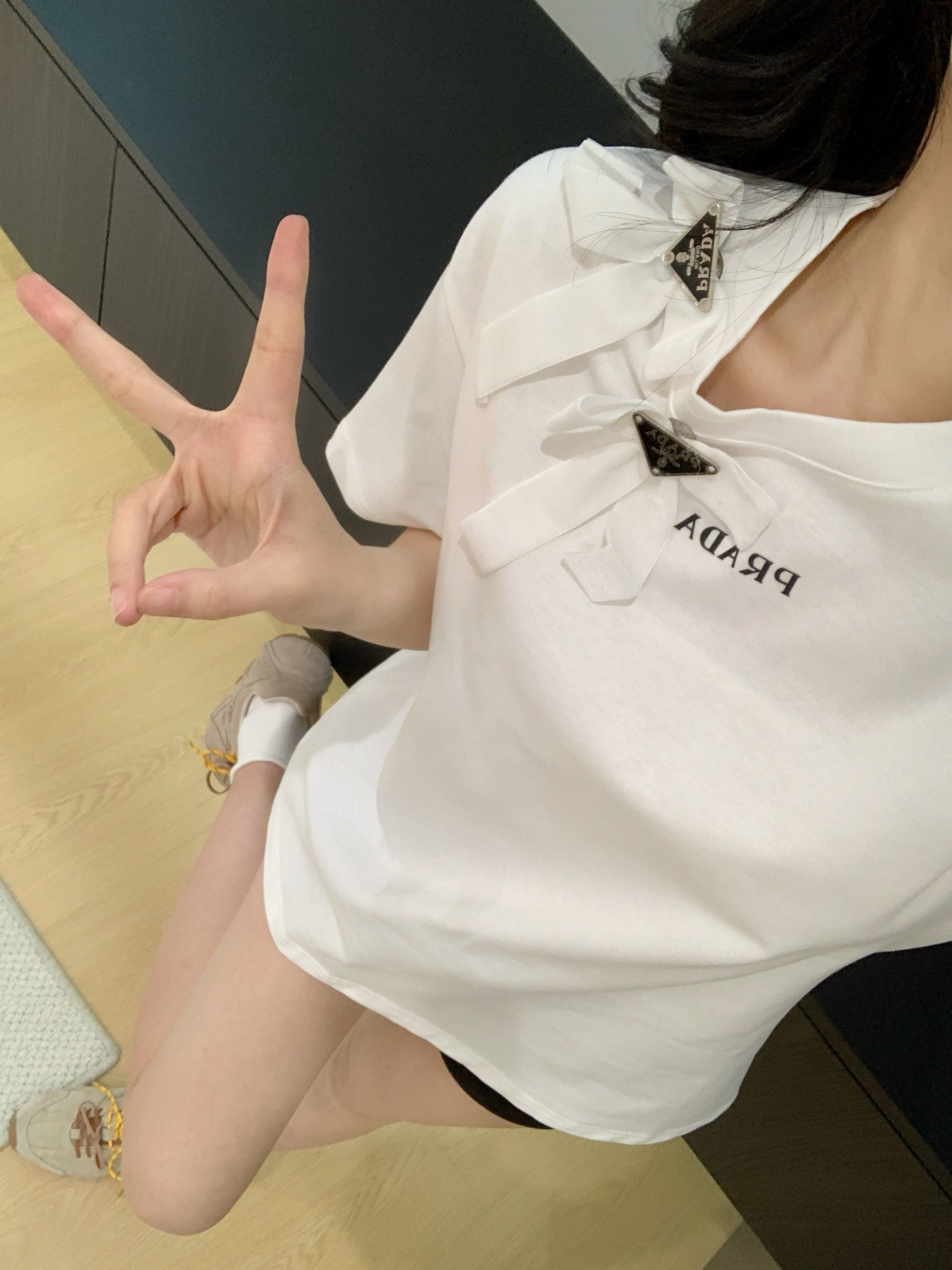 [TOP] PRADA T-shirt - White