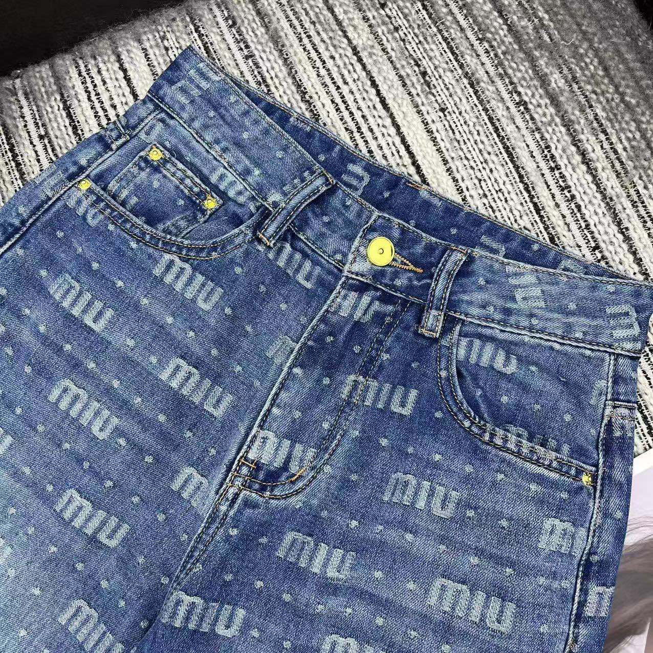 [TOP] Miu Miu Jeans - Blue
