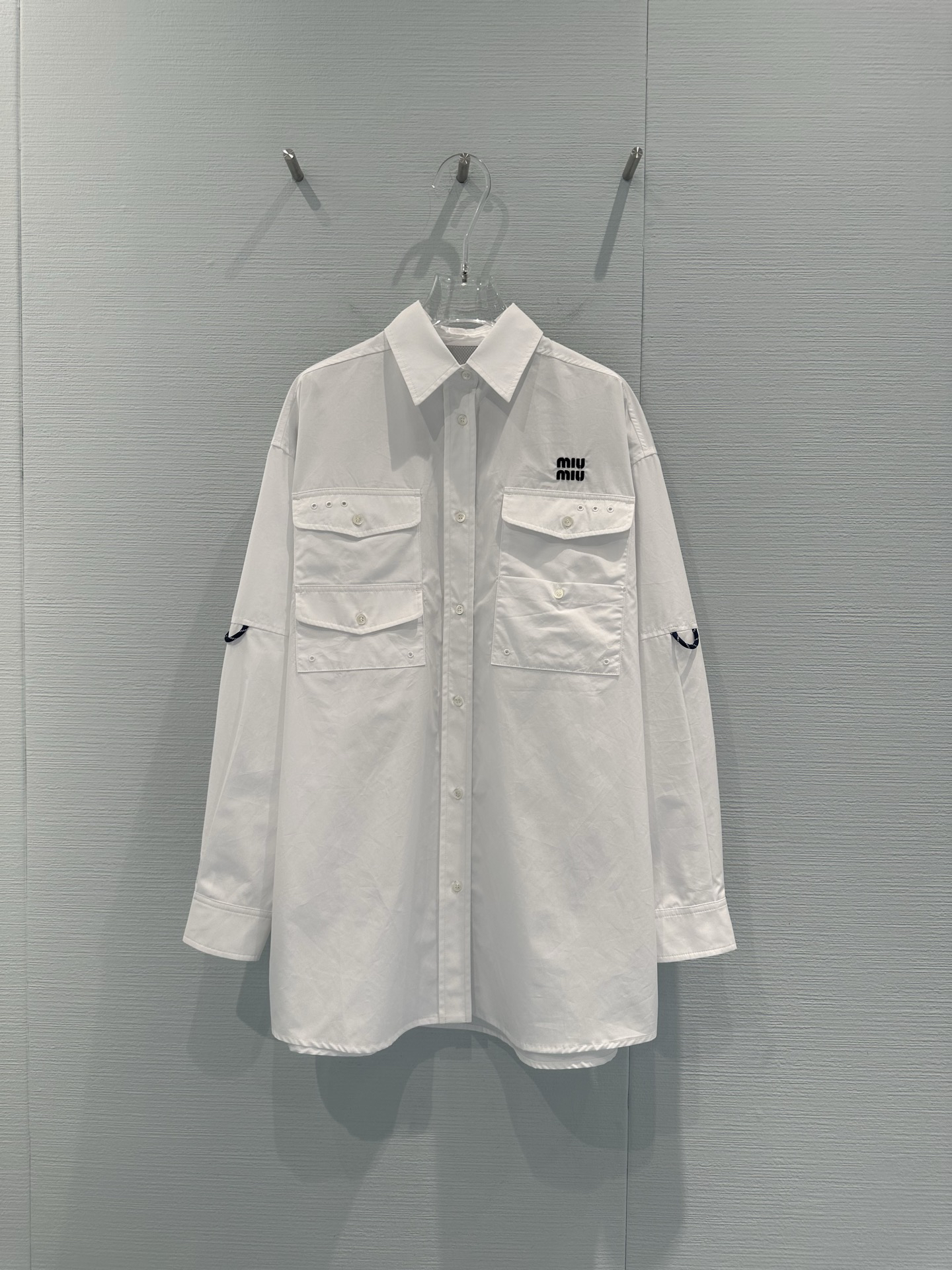 [TOP] Miu Miu Shirt - White