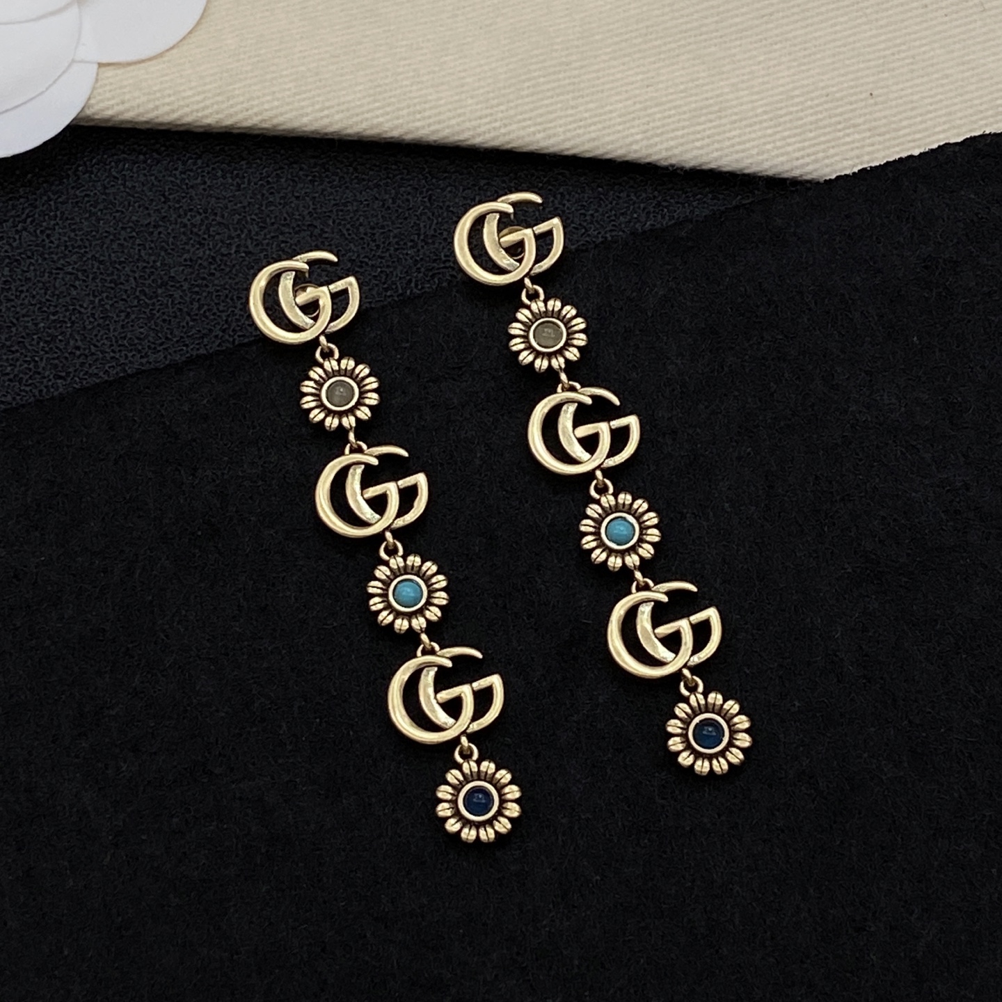 [TOP] GUCCI Earrings - Gold - 711 Luxury