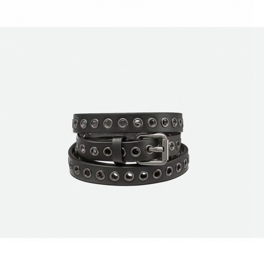 [TOP] Christian Dior Belt Cowhide 15mm - Black - 711 Luxury