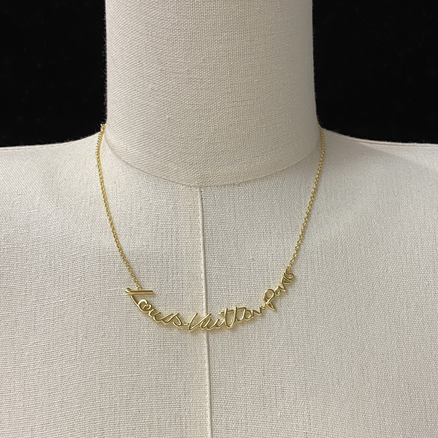 [TOP] Louis Vuitton LV Necklace - 2 Color - 711 Luxury