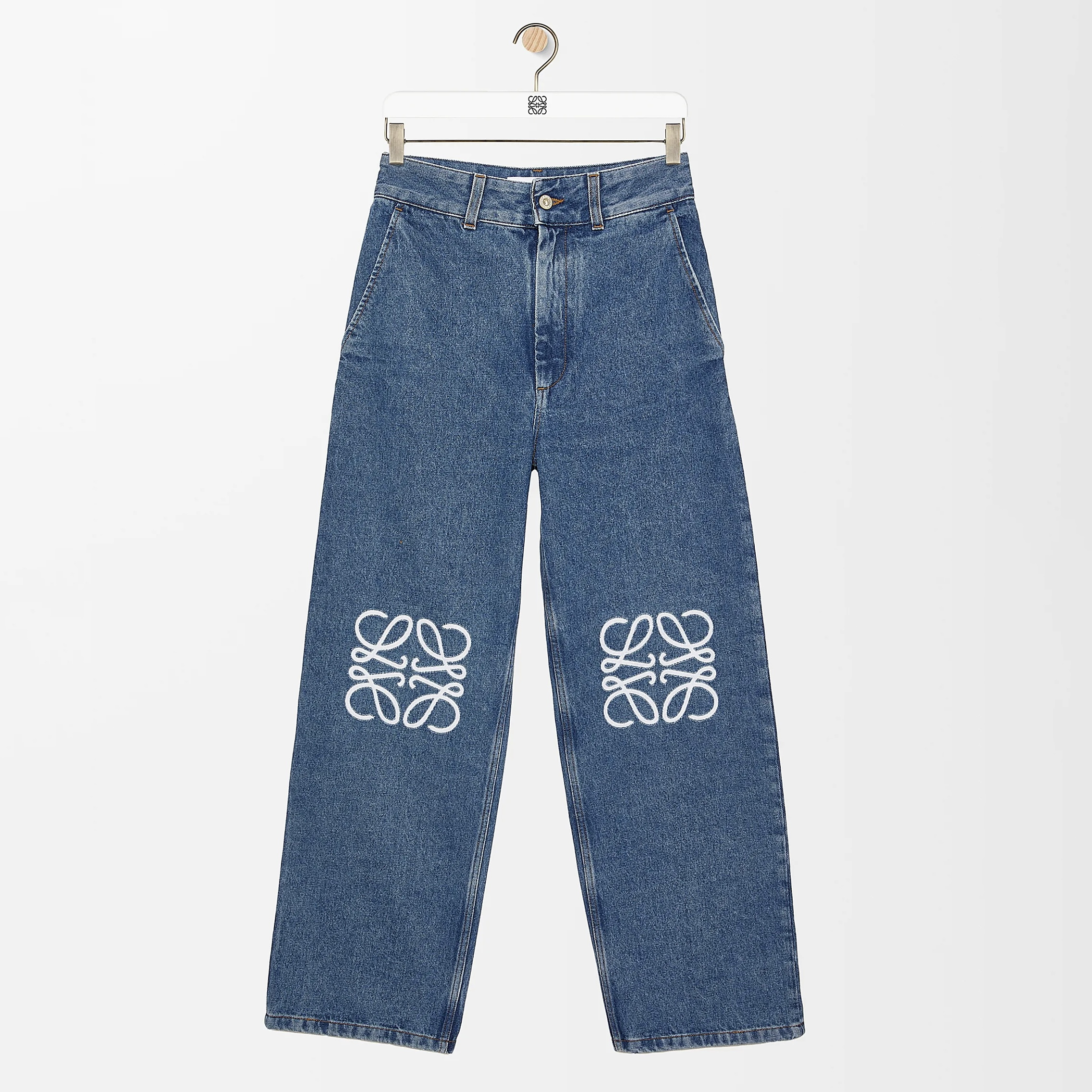 Loewe Clothing Loewe Anagram Denim Jeans #305591 | Nigo Office
