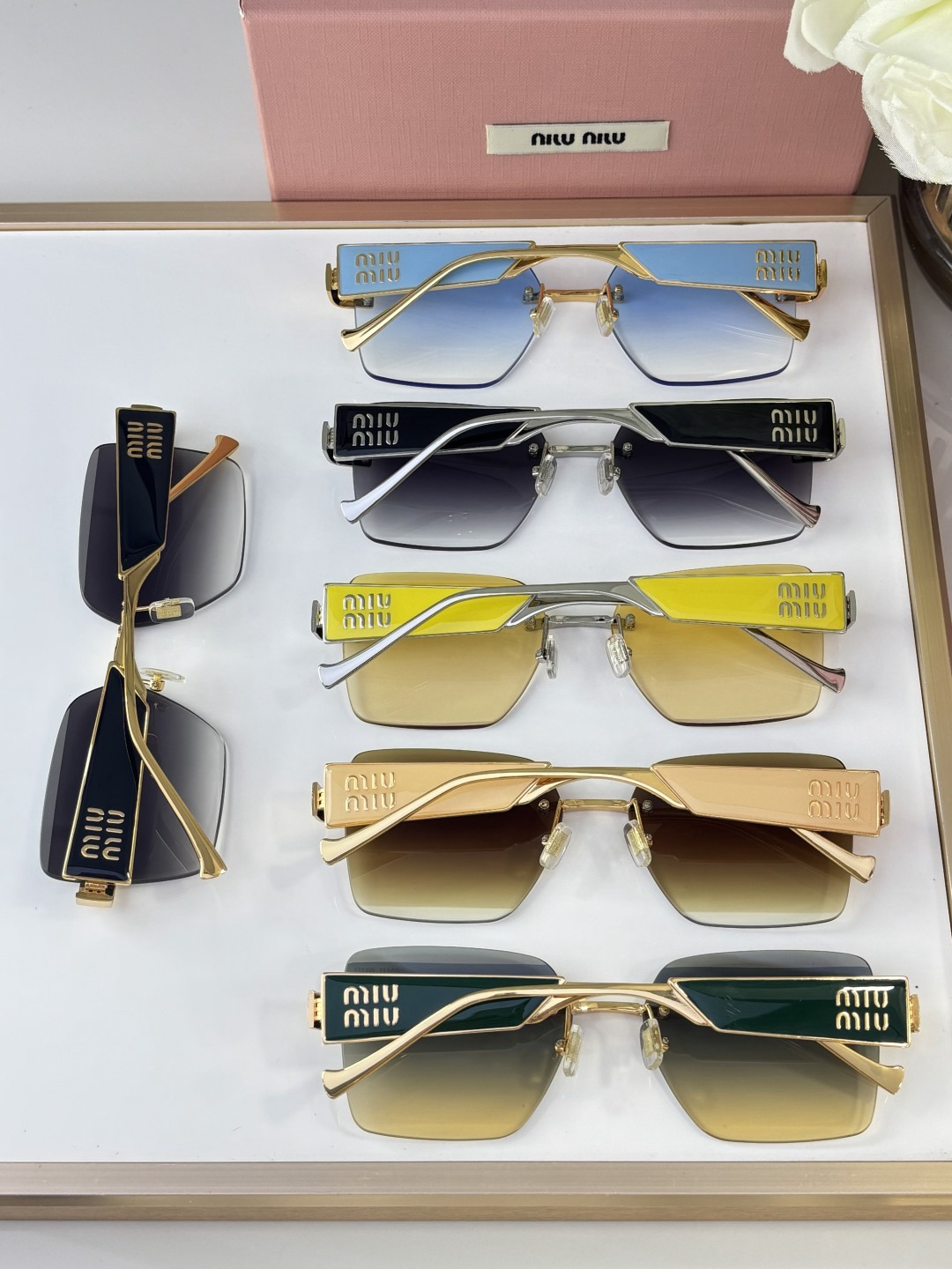 [TOP] Miu Miu Sunglasses - 6 Color - 711 Luxury