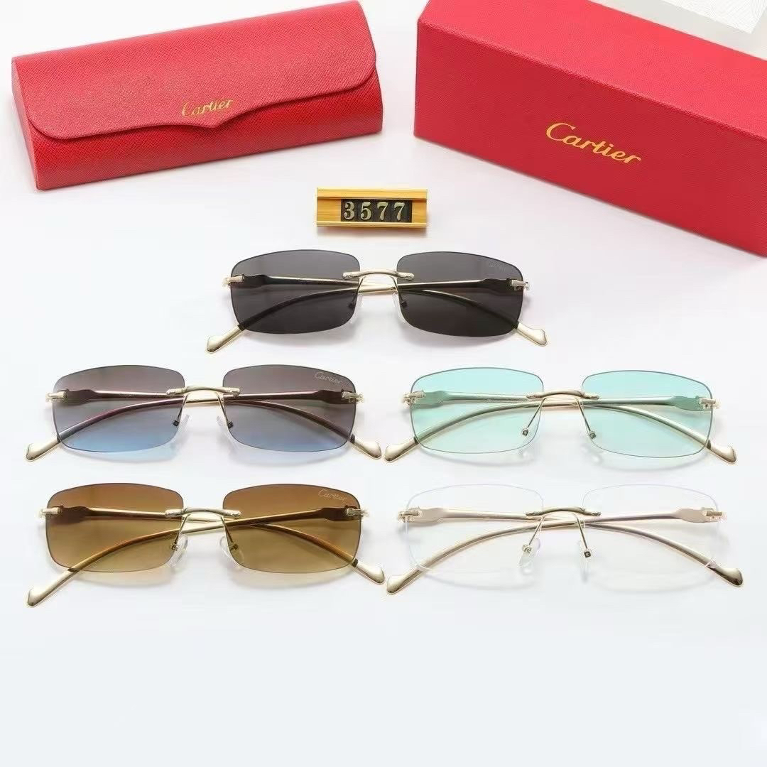 [TOP] Cartier Sunglasses - 5 Colors - 711 Luxury