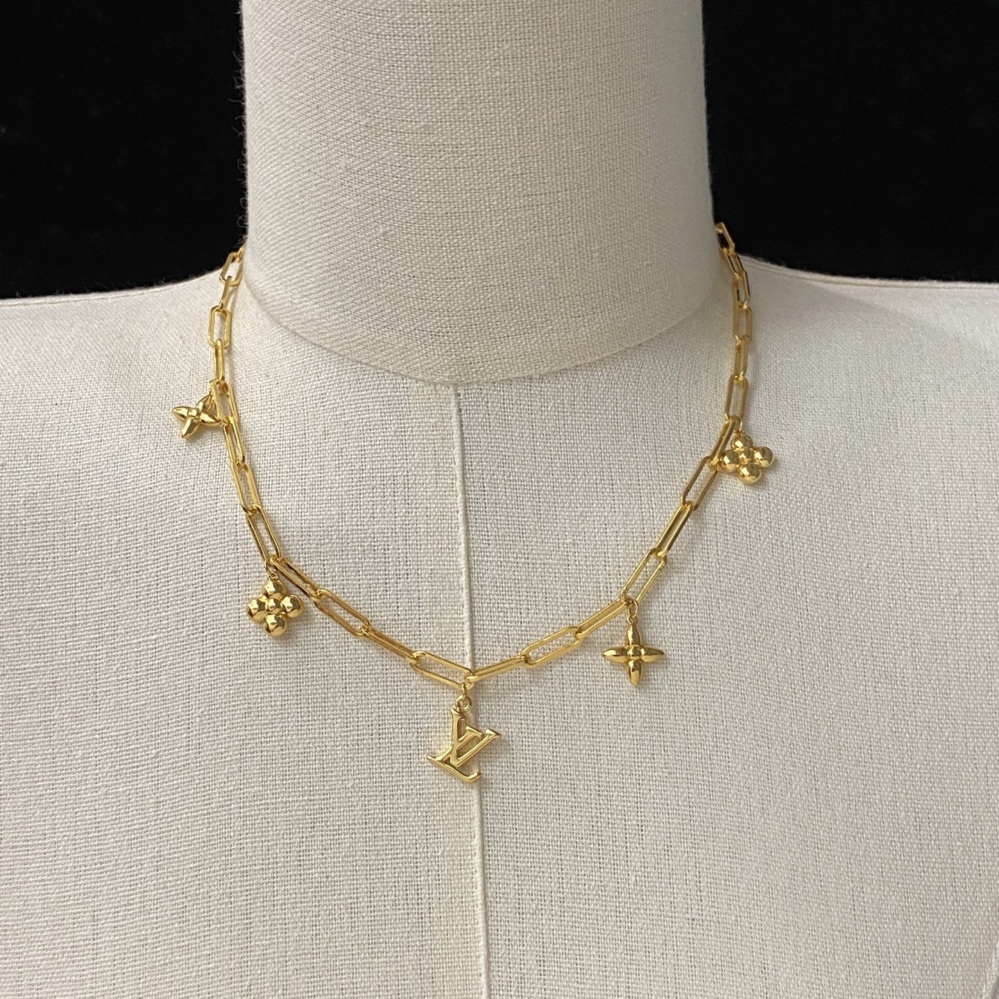 [TOP] Louis Vuitton LV Necklace - 2 Color - 711 Luxury
