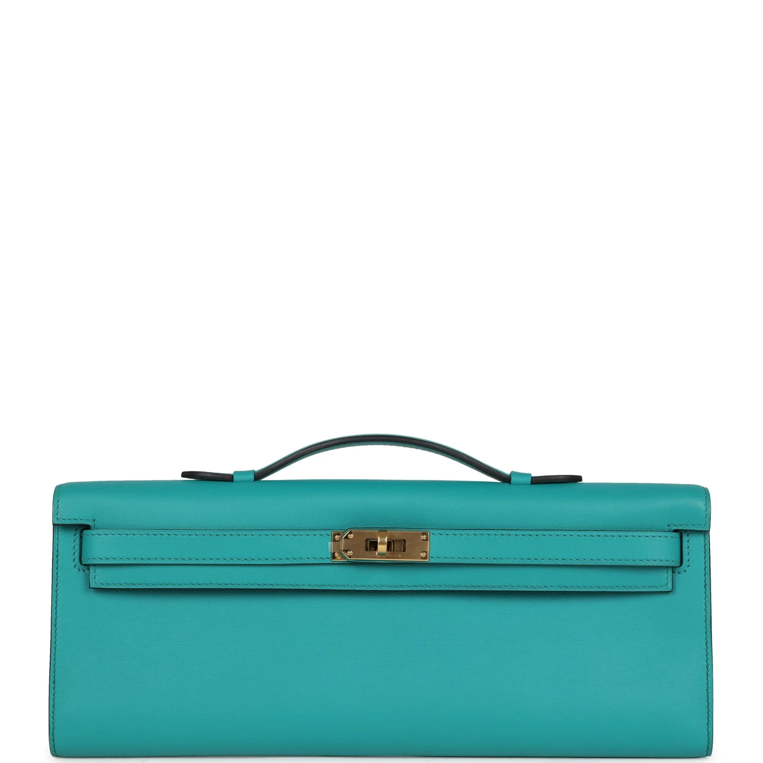 Hermes Kelly Cut Vert Verone Swift Gold Hardware