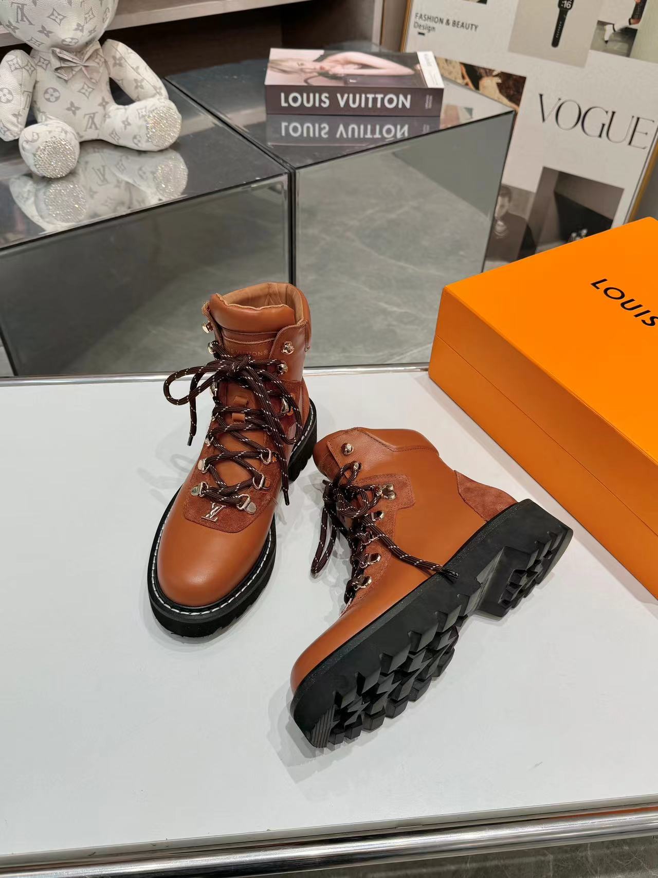 [TOP] Louis Vuitton LV Boots - Brown - 711 Luxury