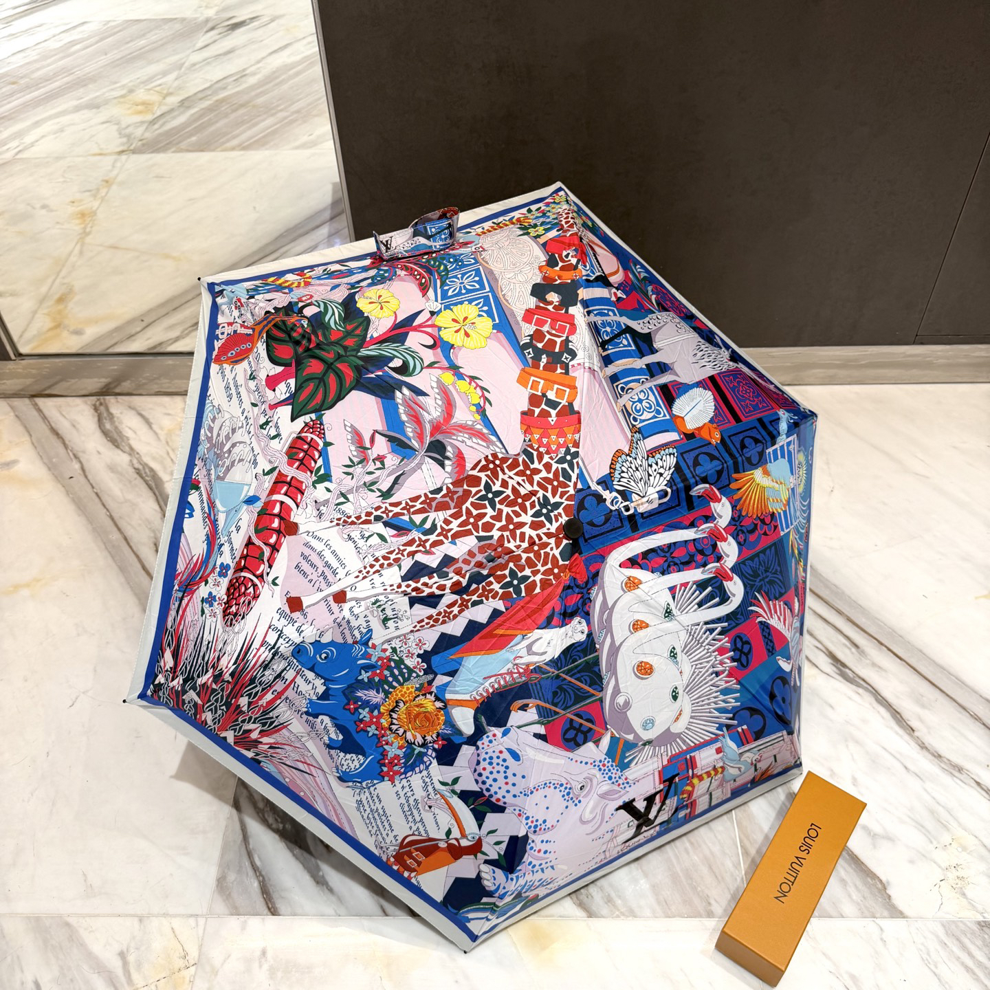 [TOP] Louis Vuitton LV Umbrella - White - 711 Luxury