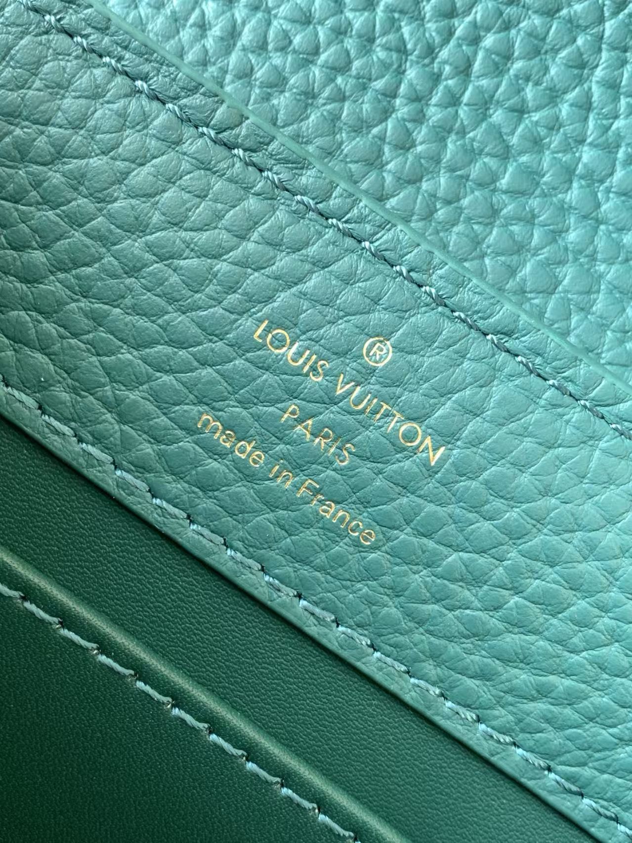 [TOP] Louis Vuitton LV Capucines Bag 21cm - Green