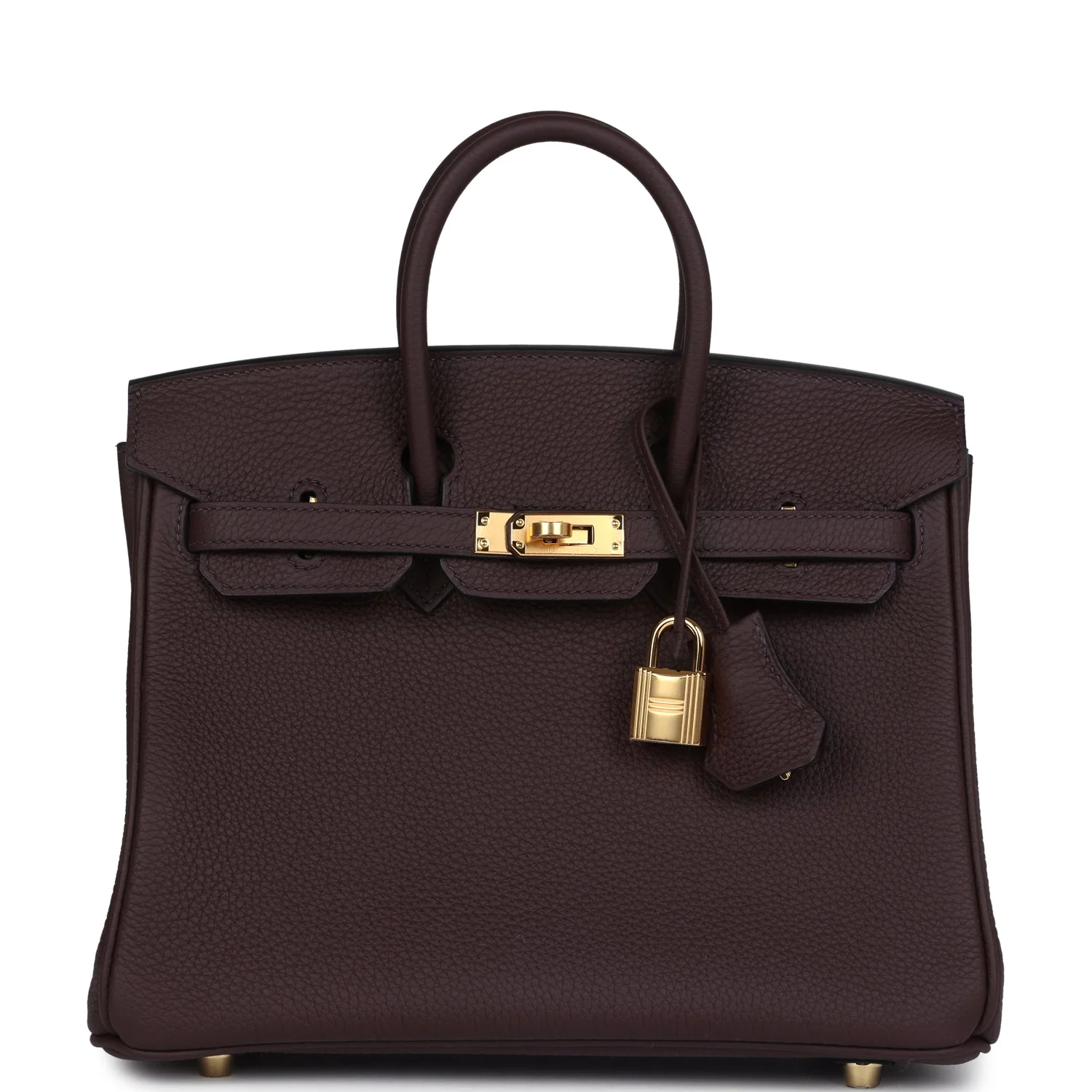 Hermes BirkinRouge Sellier Togo Gold Hardware