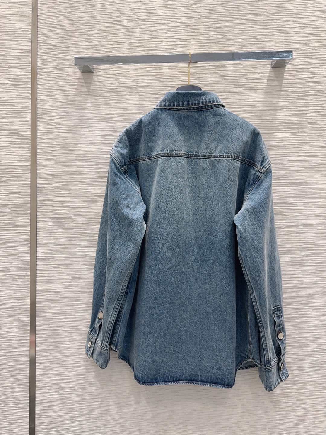 [TOP] Louis Vuitton LV Denim Shirt - Blue