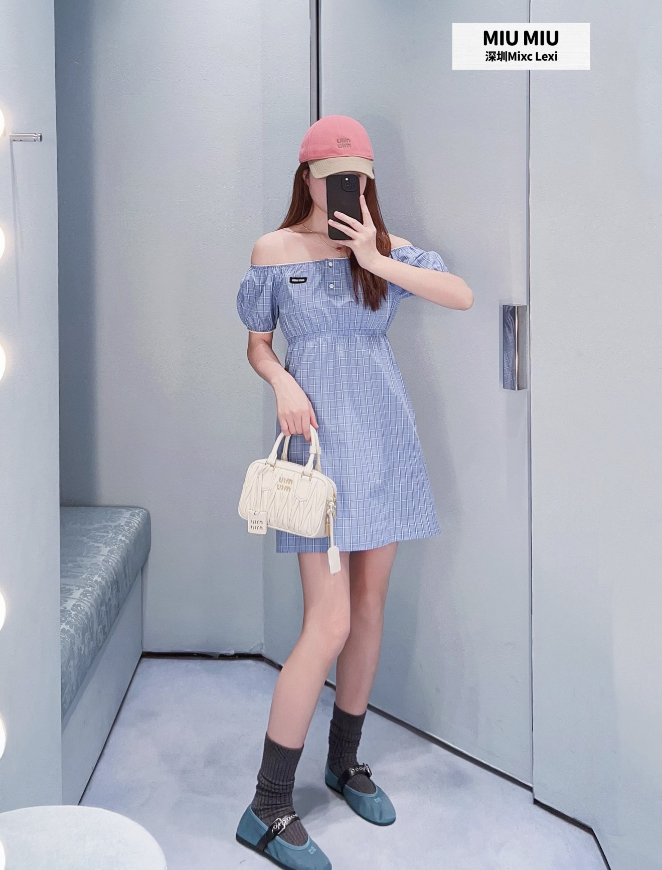 [TOP] Miu Miu  Dress - Blue